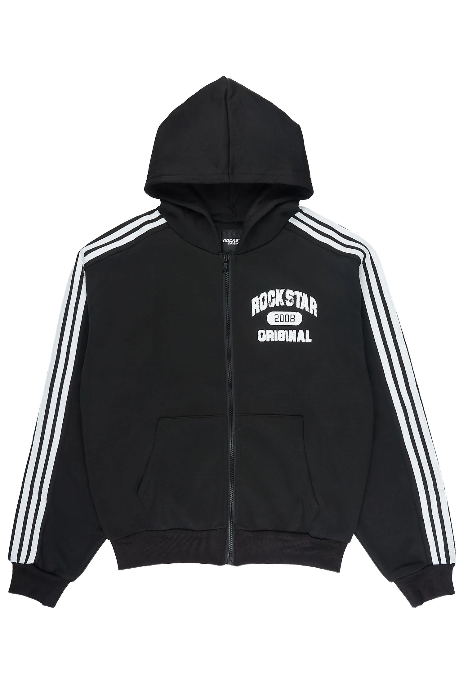 Boys Tylla Black Zip Up Hoodie