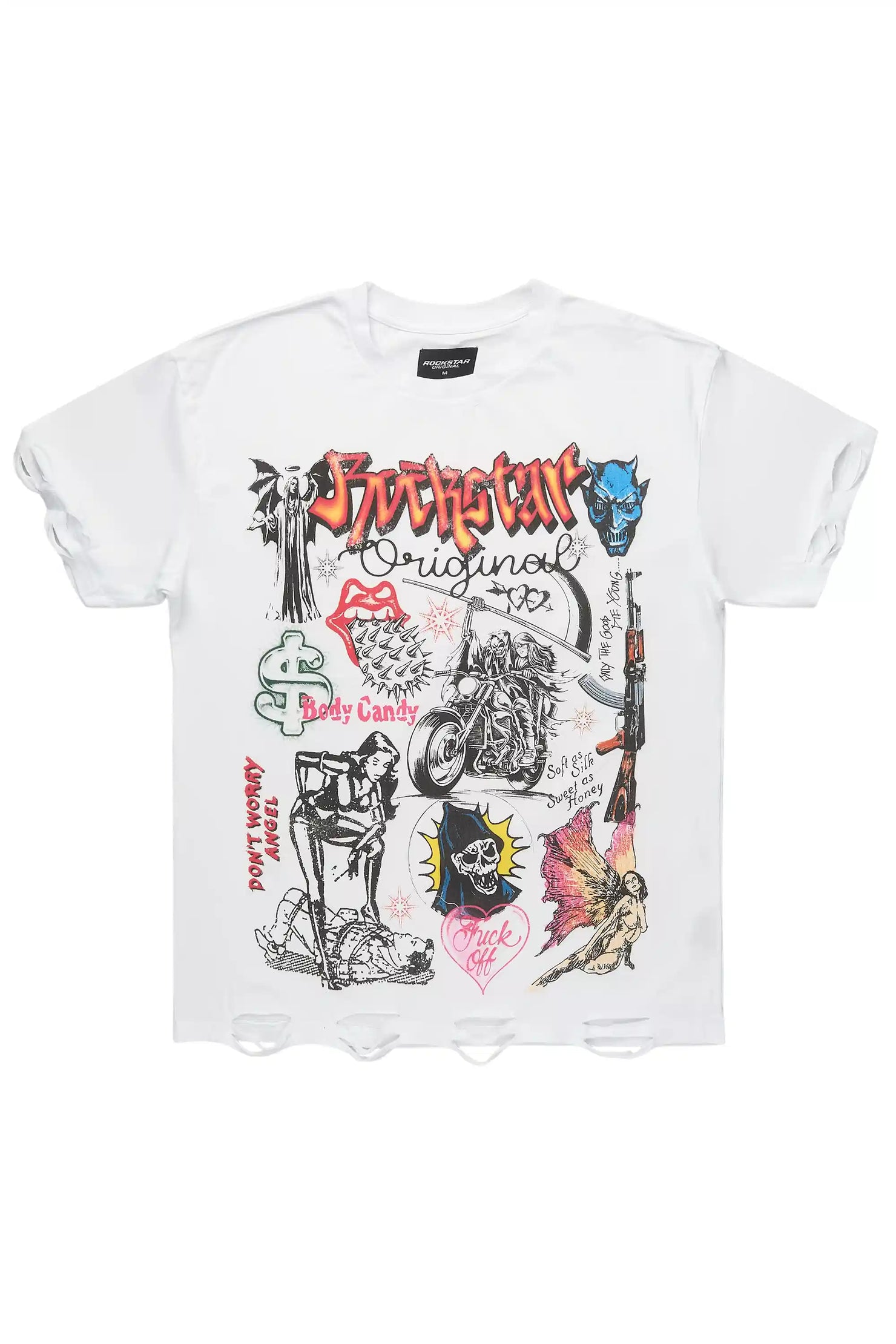 Daisia White Oversized T-Shirt