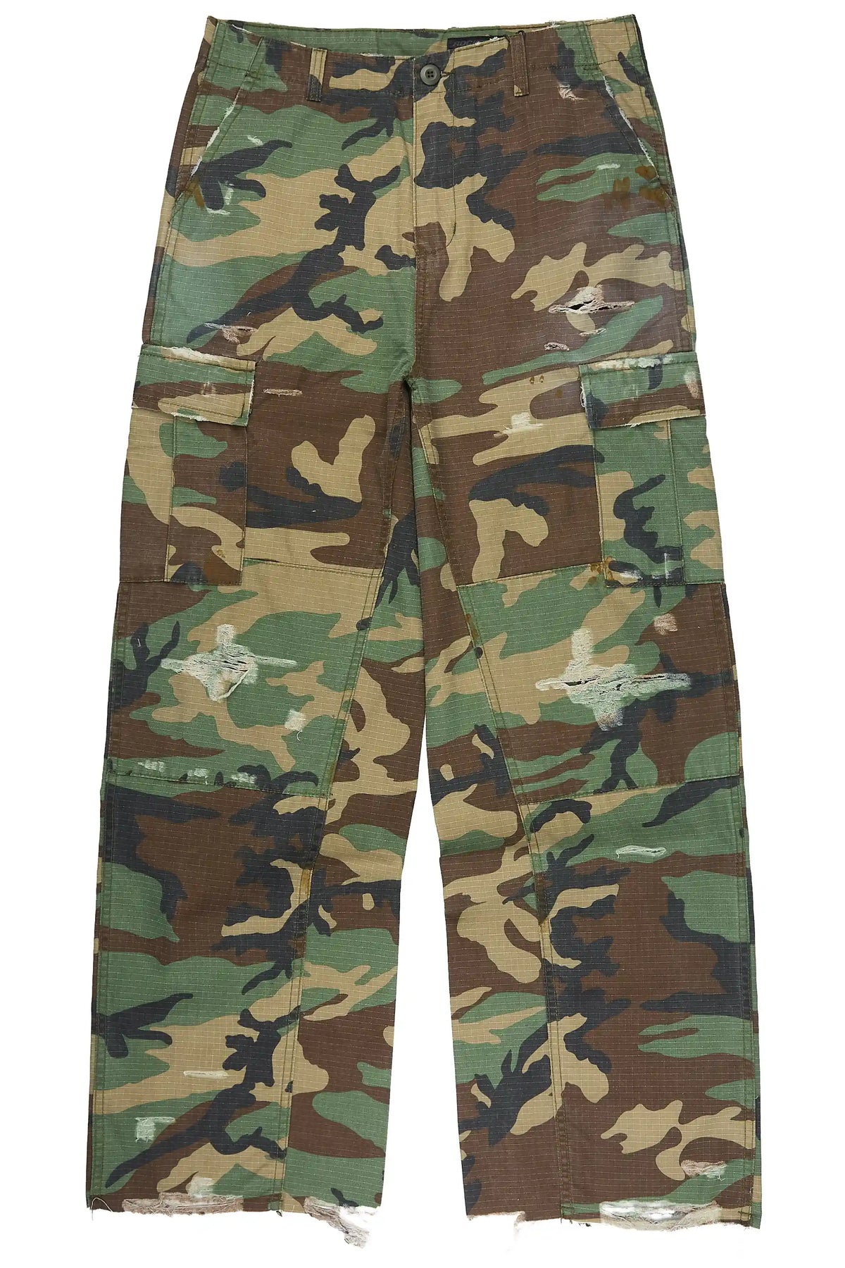 Bronsen Camo Baggy Fit Jean