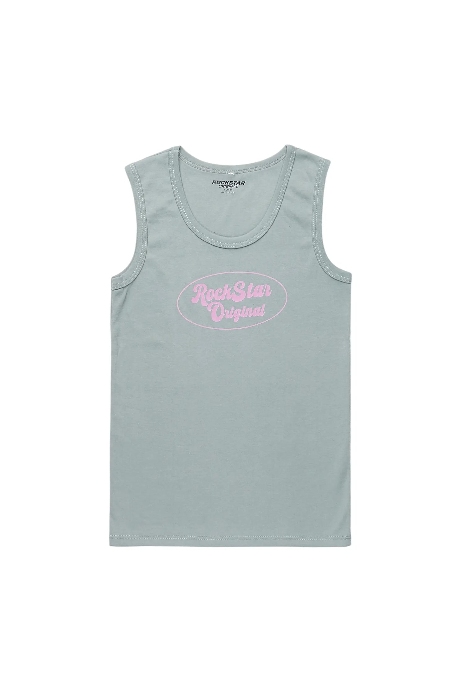 Girls Noir Grey Tank Top