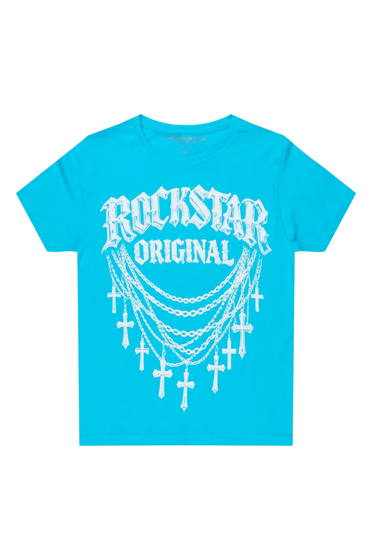 Boys Jetty Turquoise Graphic T-Shirt