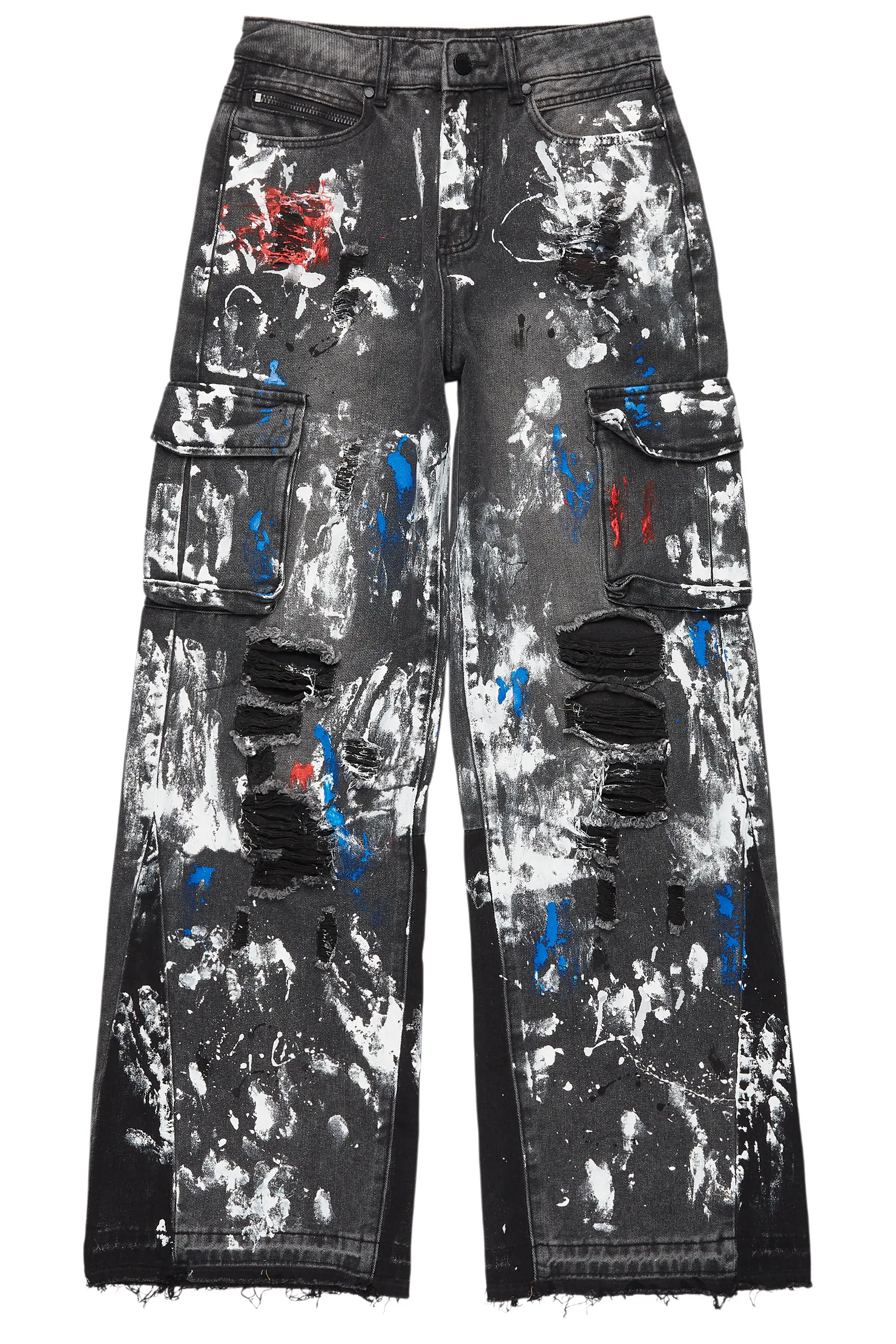 Dallin Grey Painter Baggy Cargo Jean