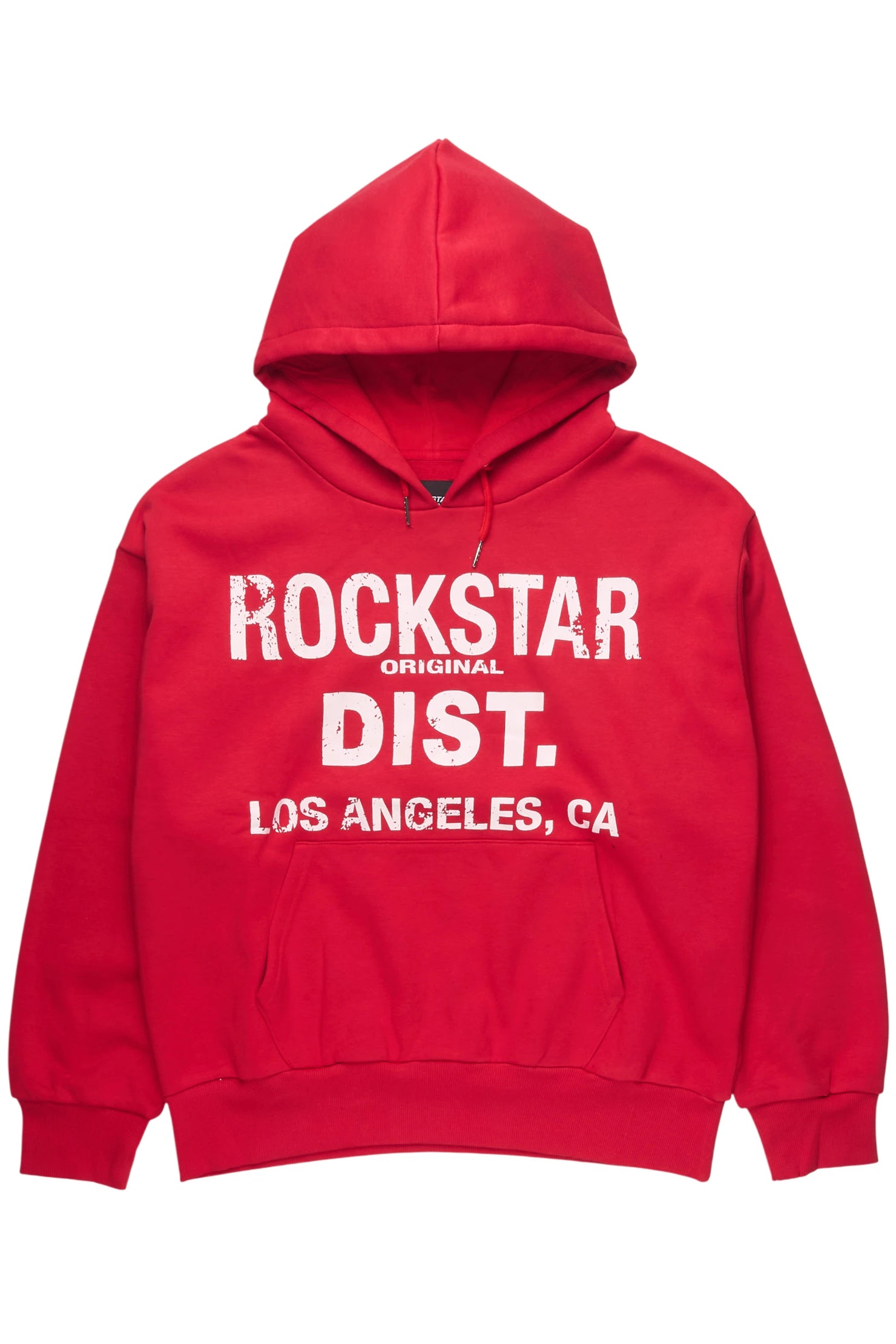 Saxon Red/White Graphic Hoodie