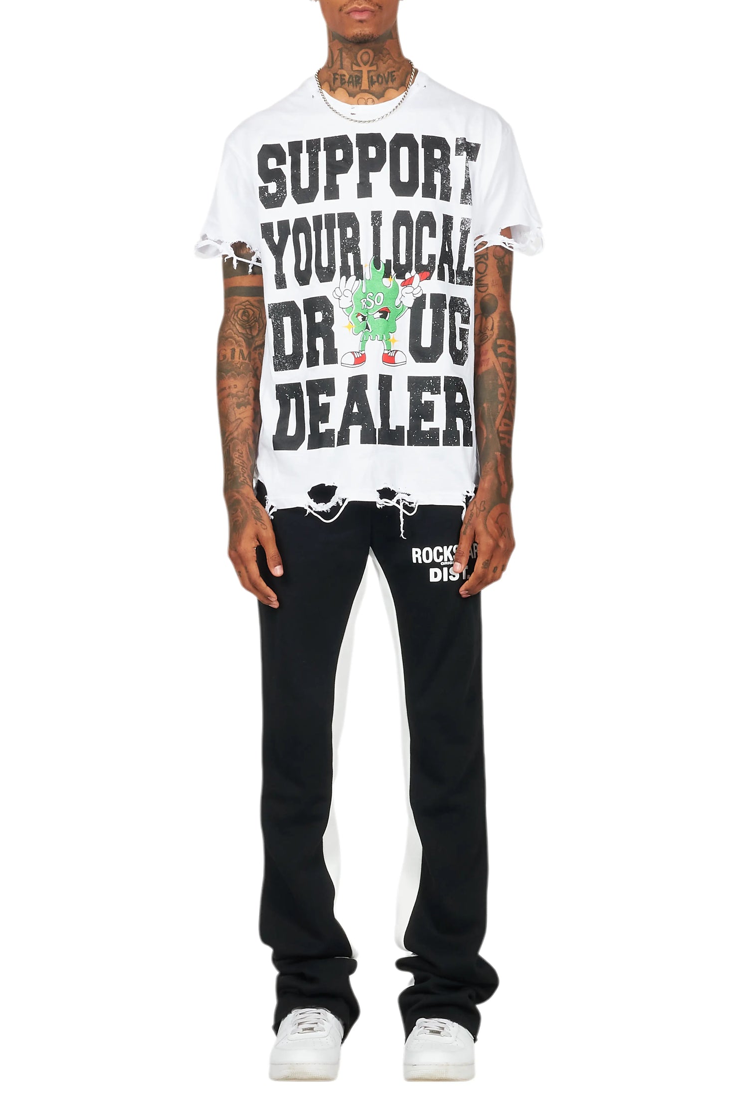 Alpine Black Baggy Pant