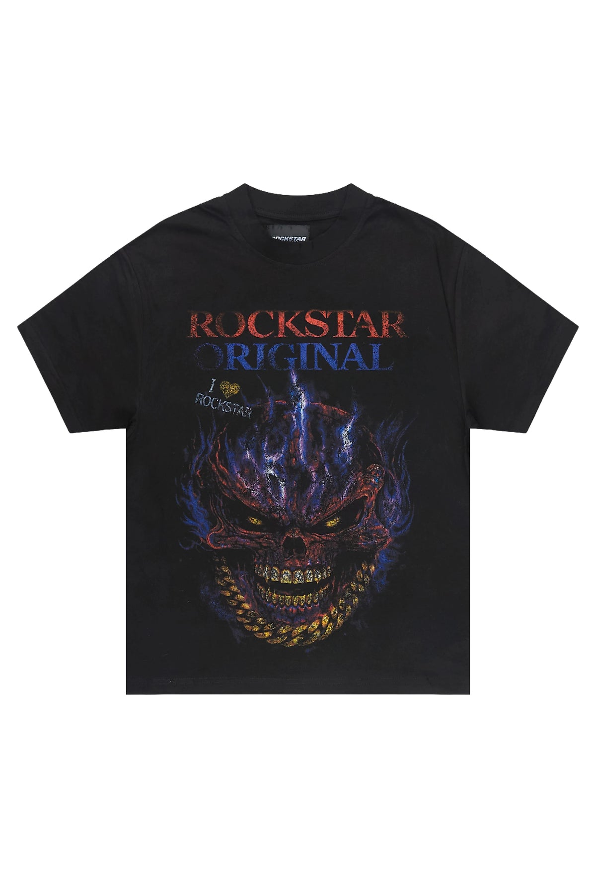 Boys Rudra Black Graphic T-Shirt