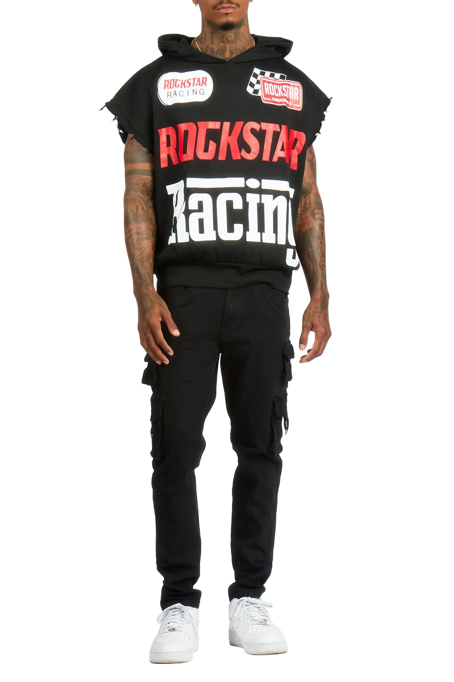 Flores Black Slim Fit Jean