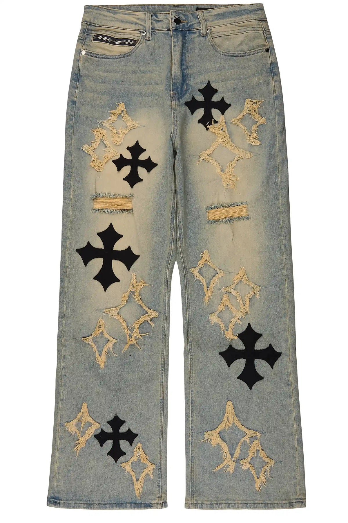 Hamal Blue Baggy Fit Jean
