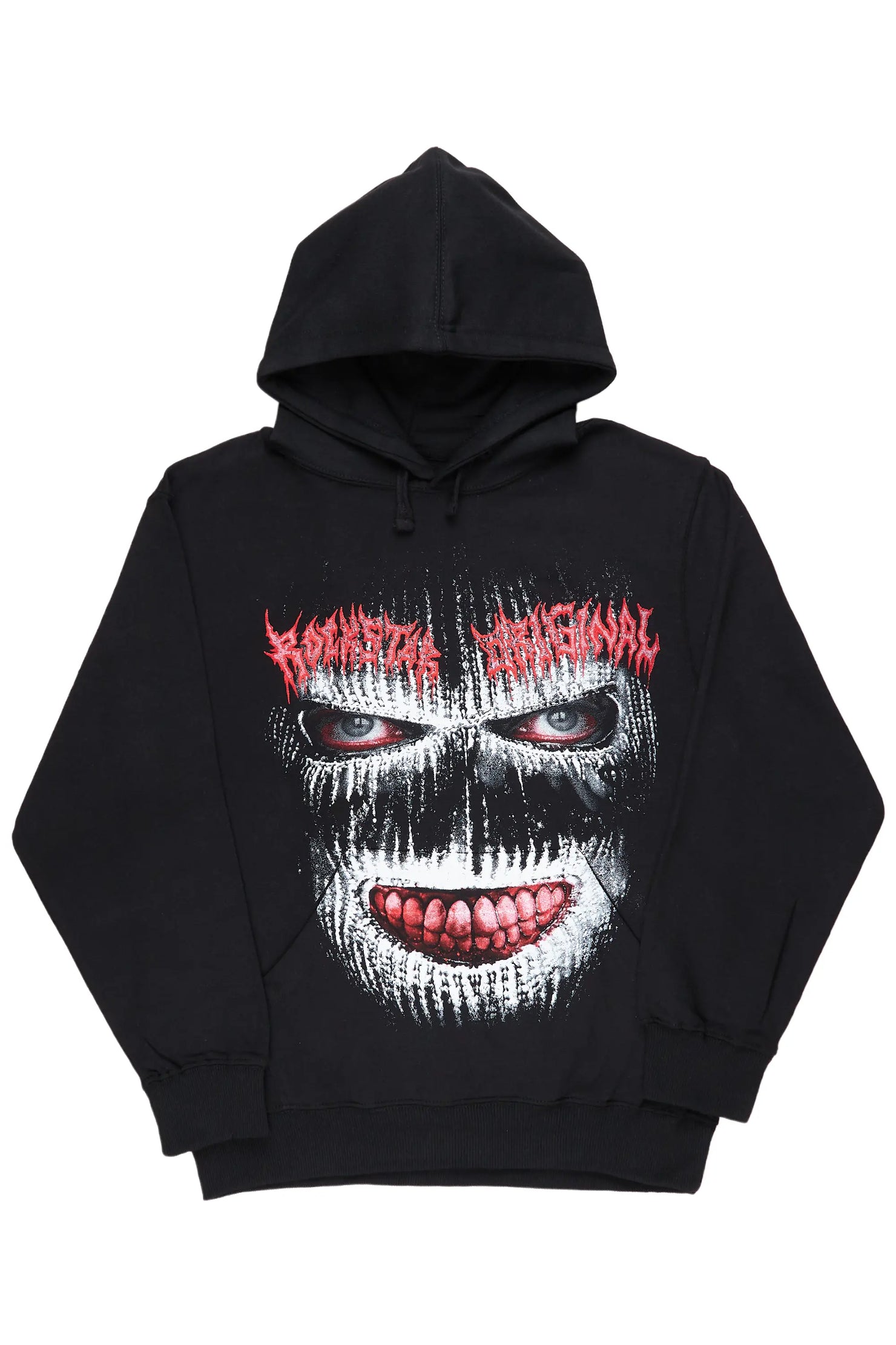 Monstre Black Graphic Hoodie