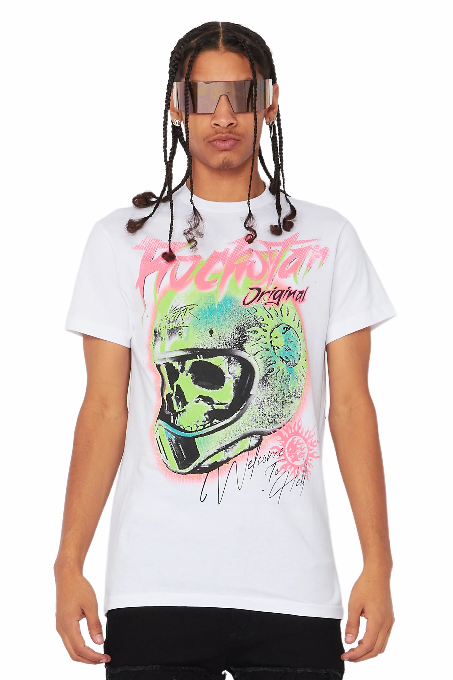 Ciro White Graphic T-Shirt
