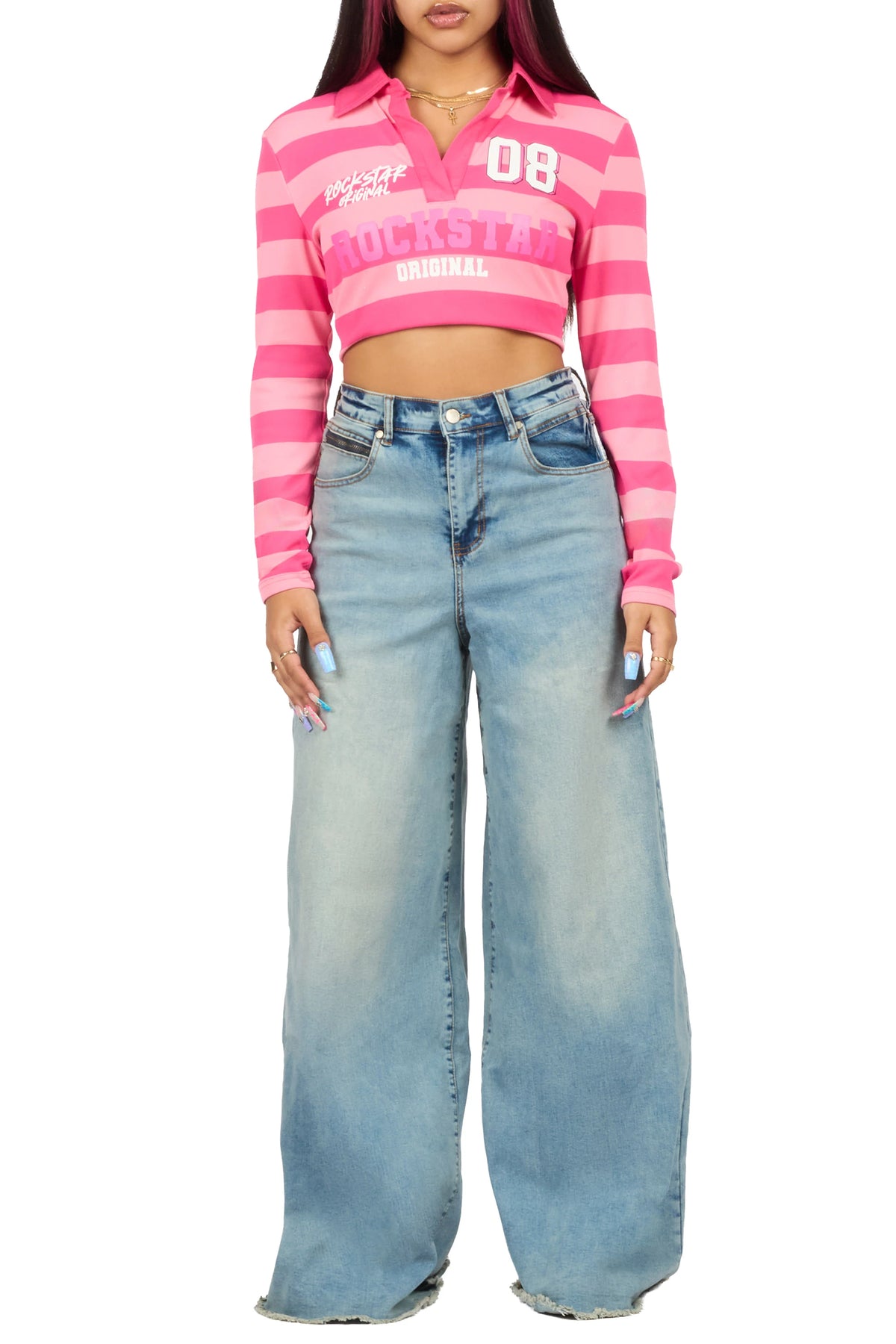 Kolin Pink Fitted Polo