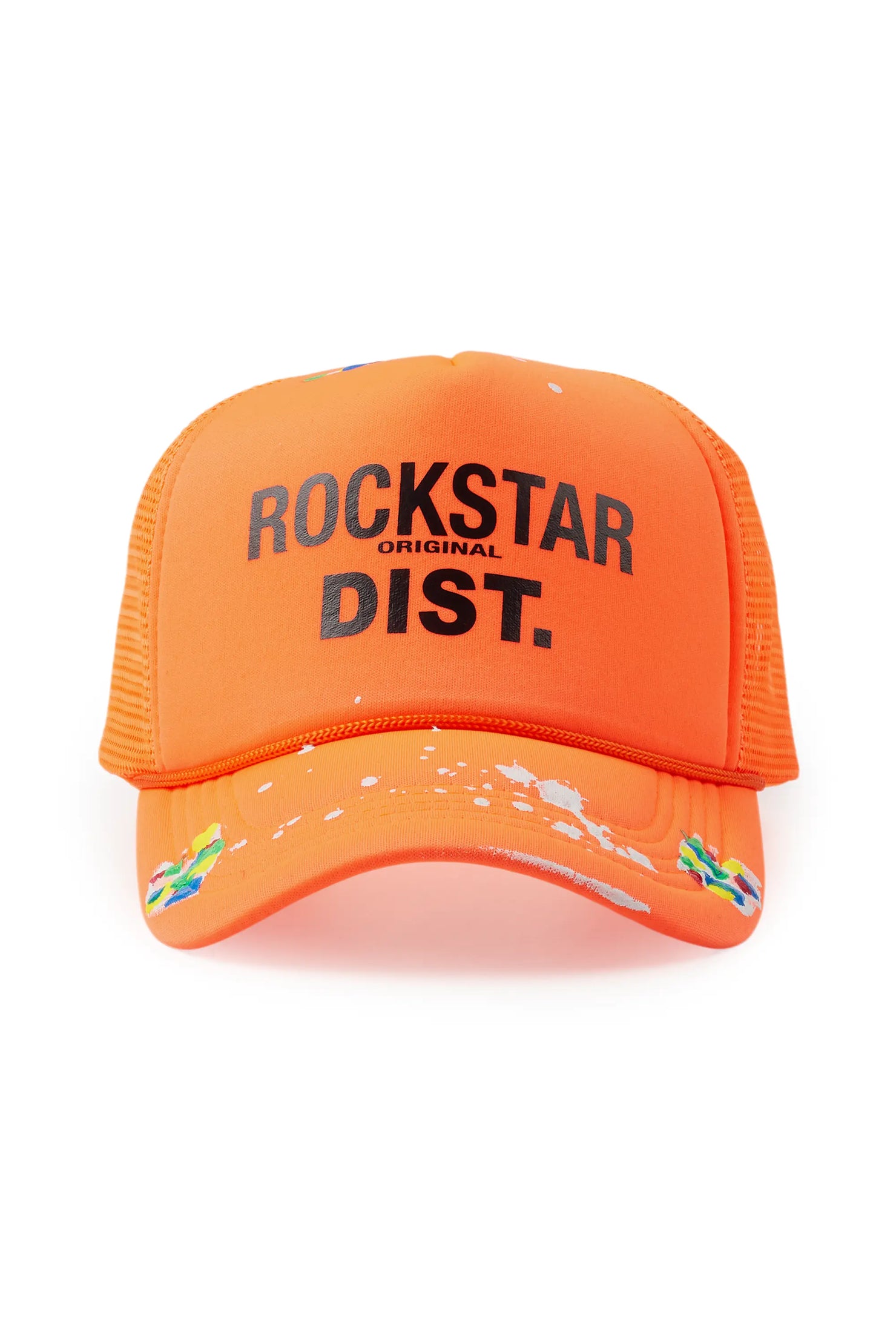 Neptune Neon Orange Trucker Hat