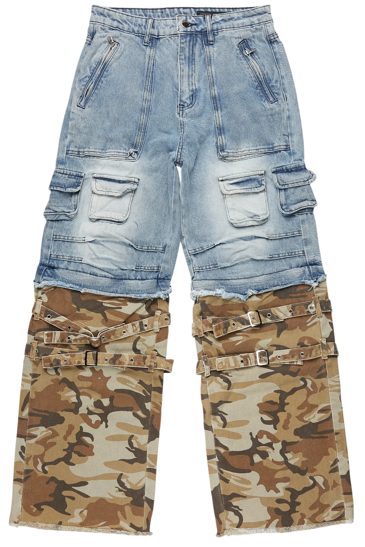 Exxus Light Blue Baggy Fit Jean