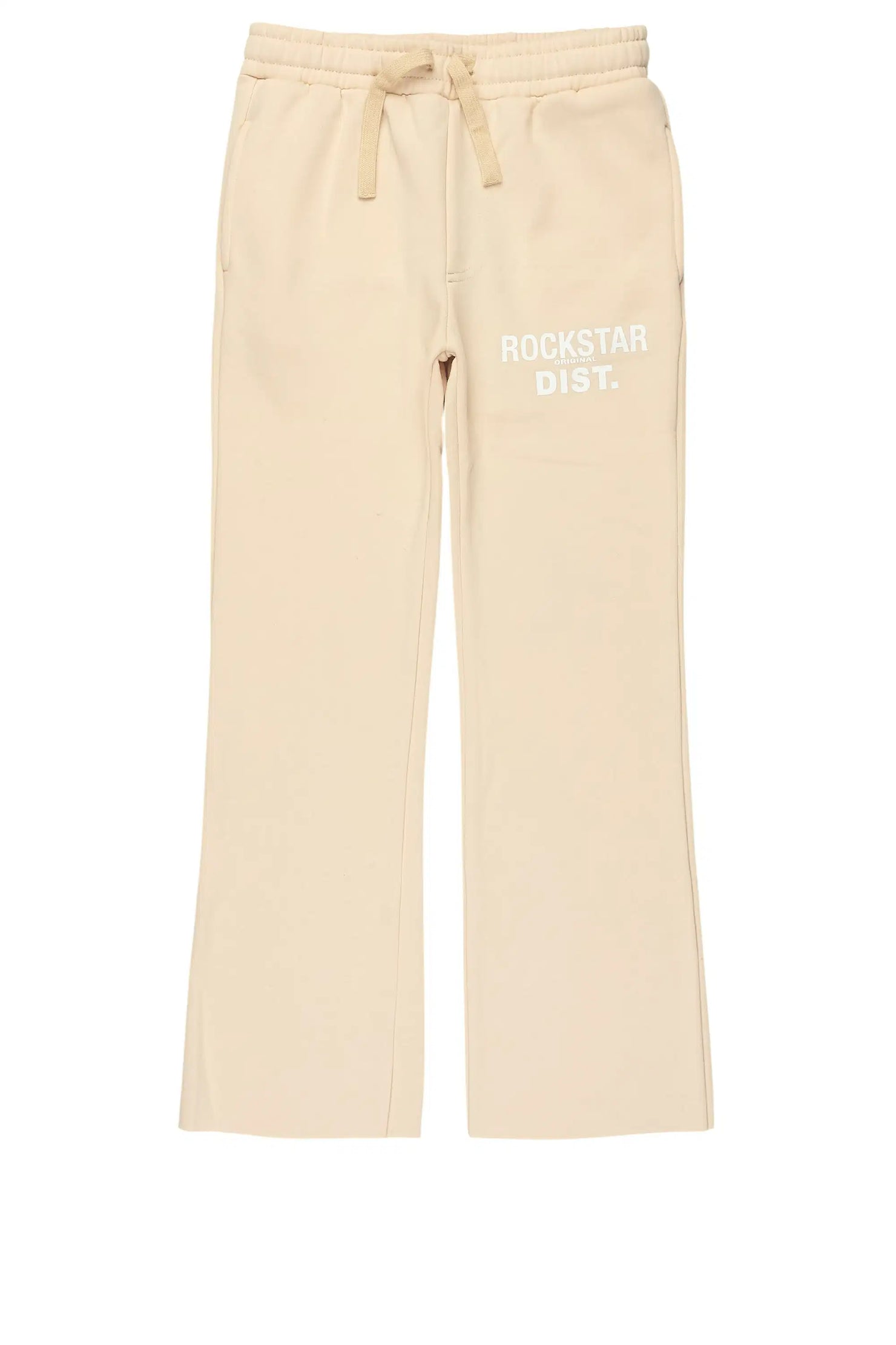 Boys Alpine Beige Stacked Trackpant