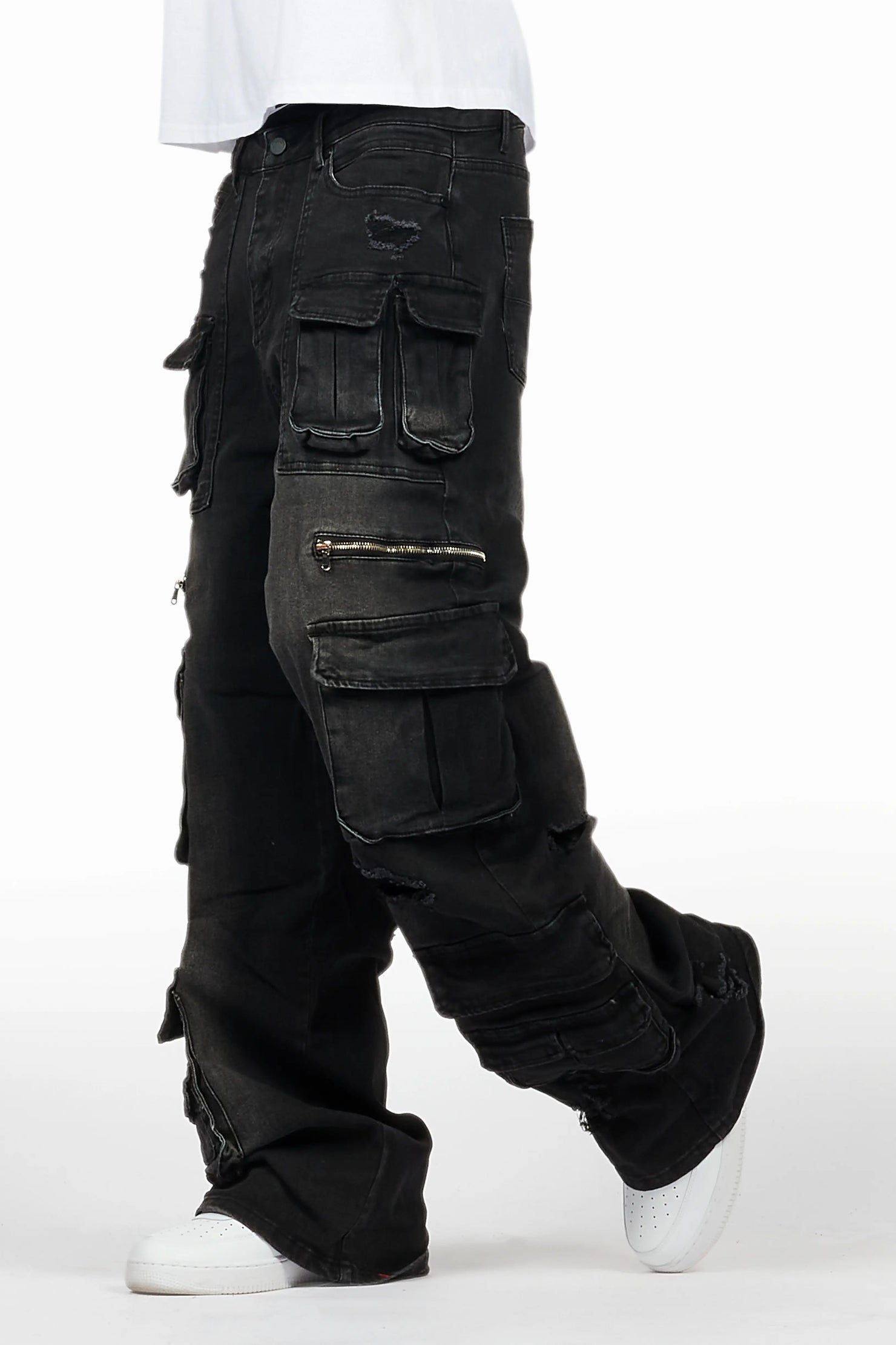 Zorig Black Baggy Fit Jean