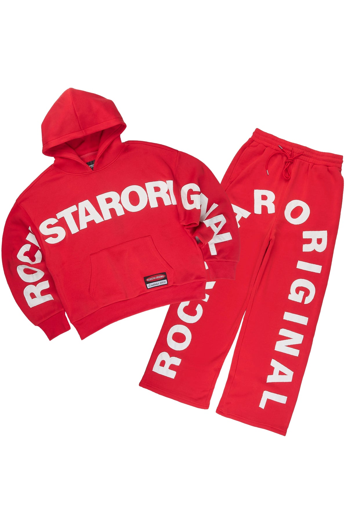 Kirin Red Hoodie/Baggy Pant Track Set