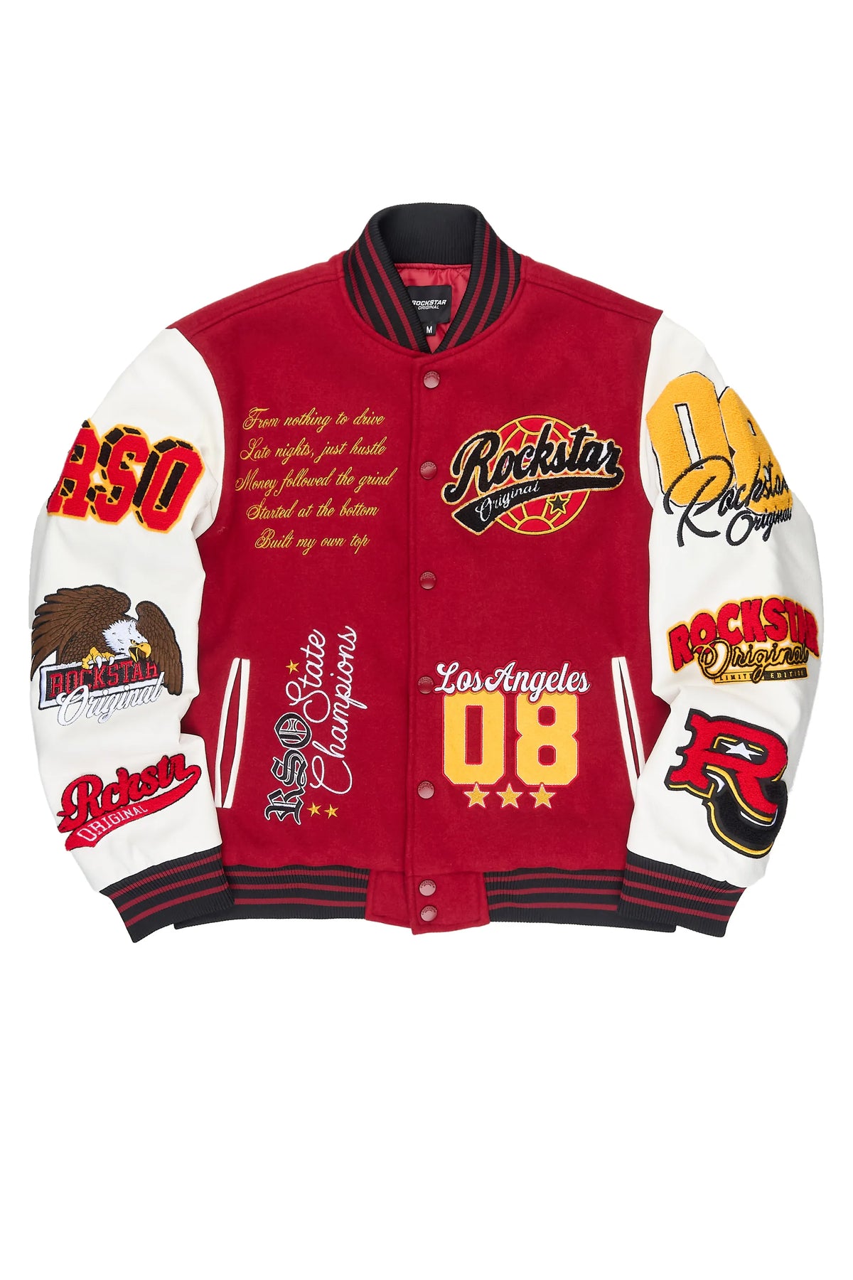 Griffith Red Varsity Jacket