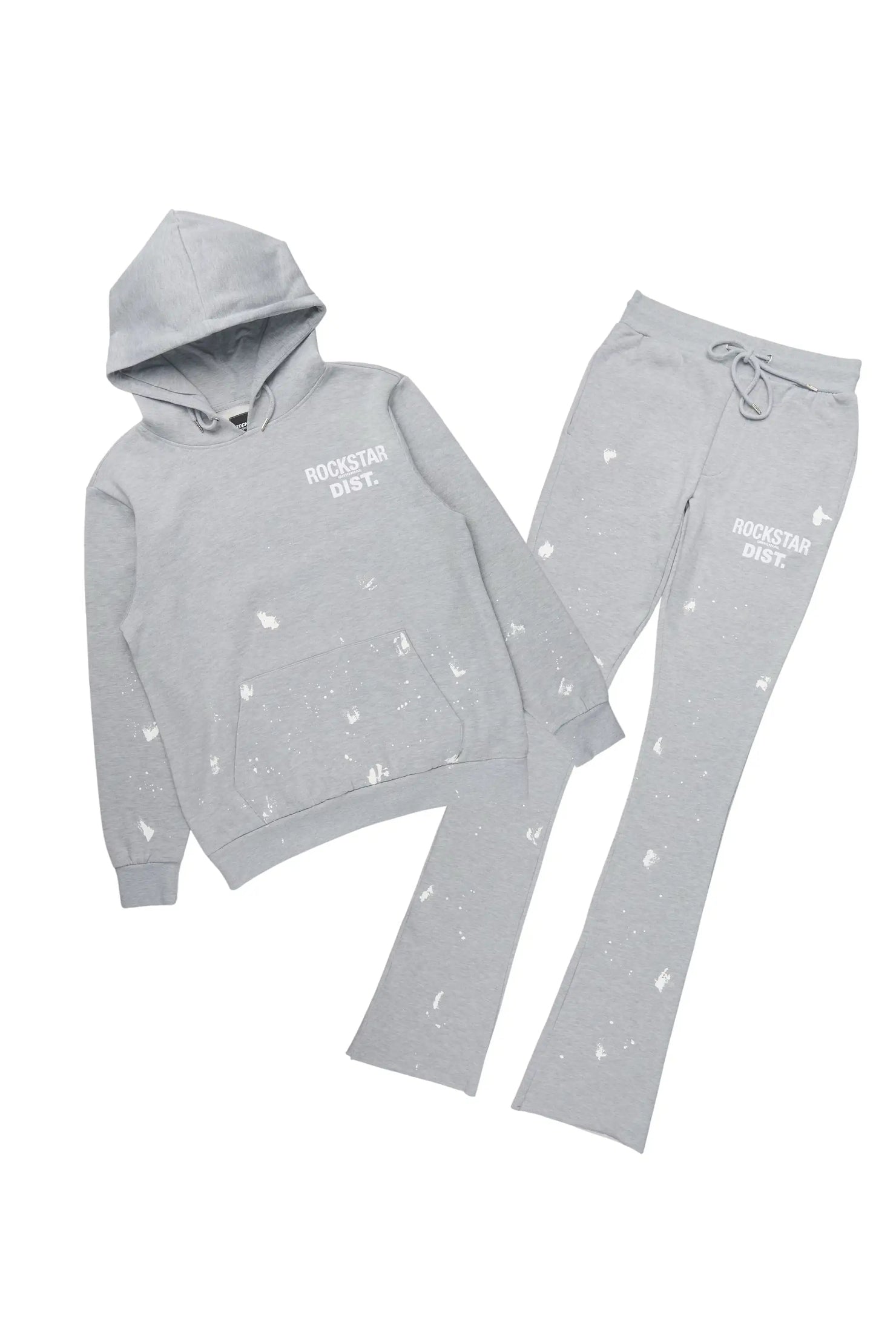Jhalana H.Grey Stacked Track Set