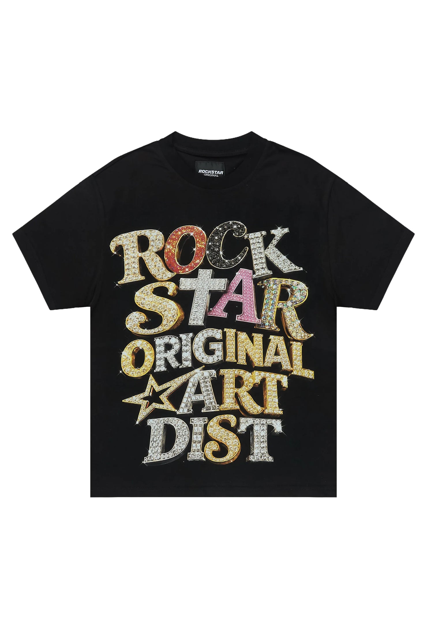 Boys Havok Black Graphic T-Shirt