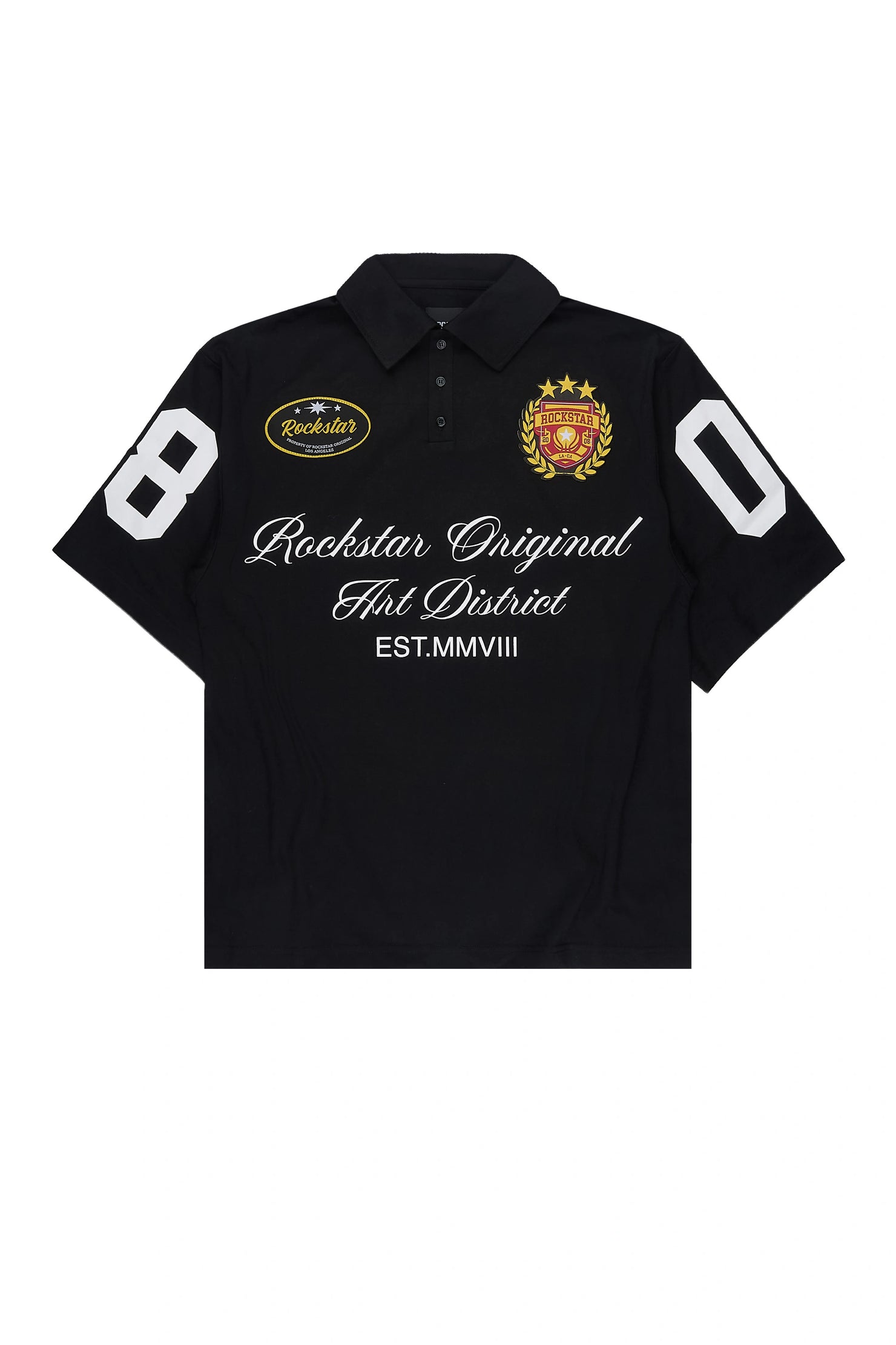 Boys Anton Black Polo