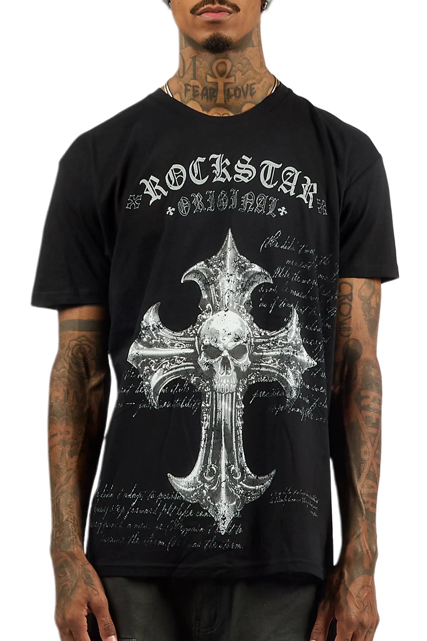 Bowman Black Oversized Graphic T-Shirt