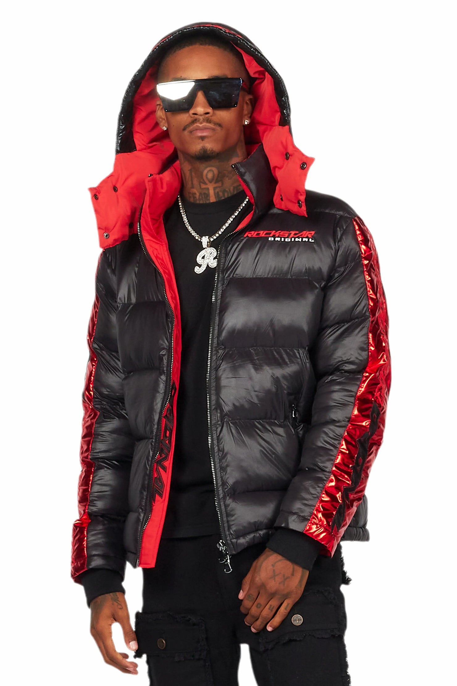 Alasia Black Puffer Jacket