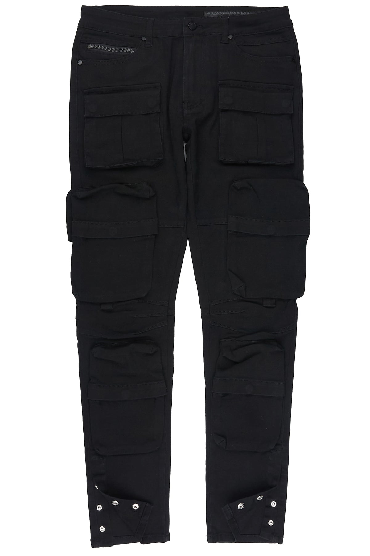 Shepard Black Cargo Skinny Fit Jean