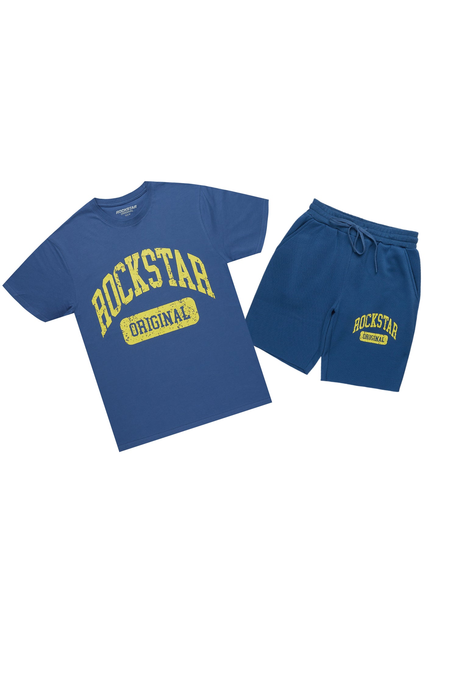 Javonuna Navy T-Shirt Short Set