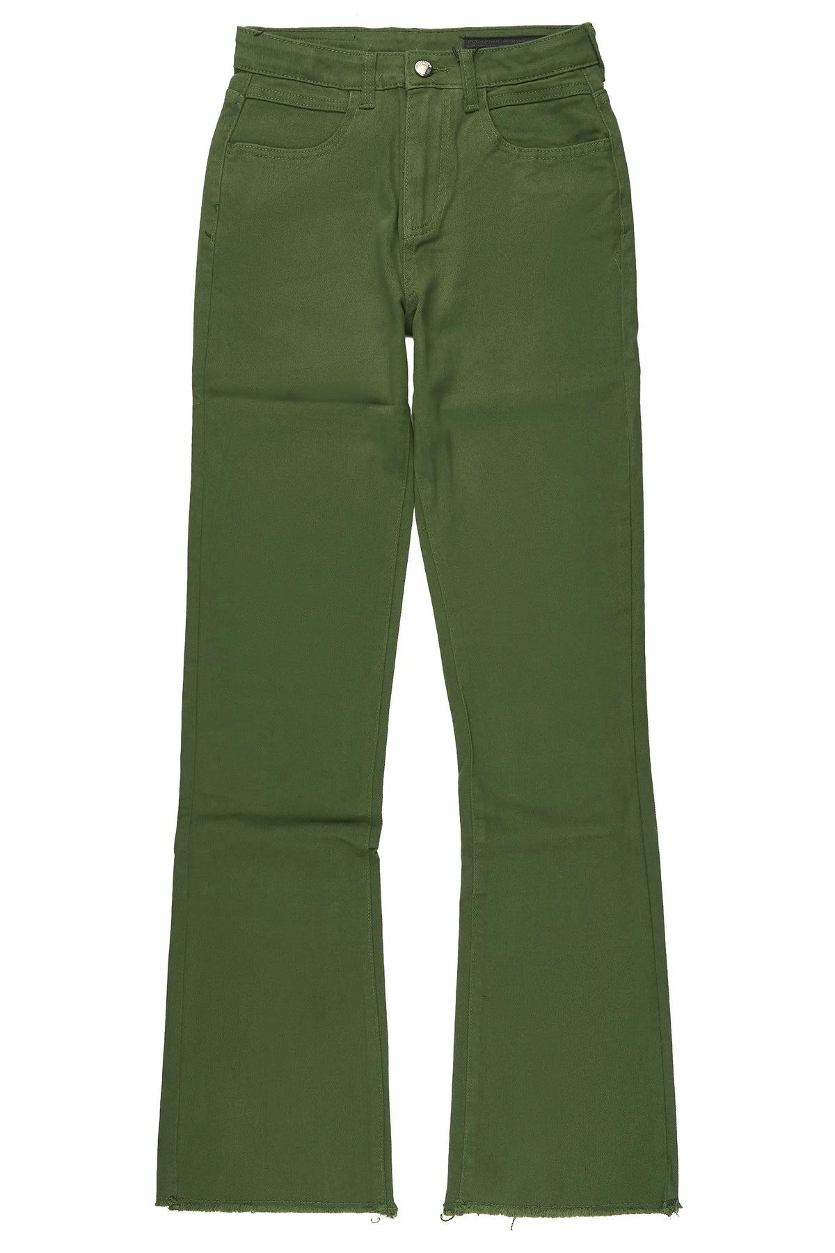 Boys Dag Olive 2.0 Stacked Flare Jean