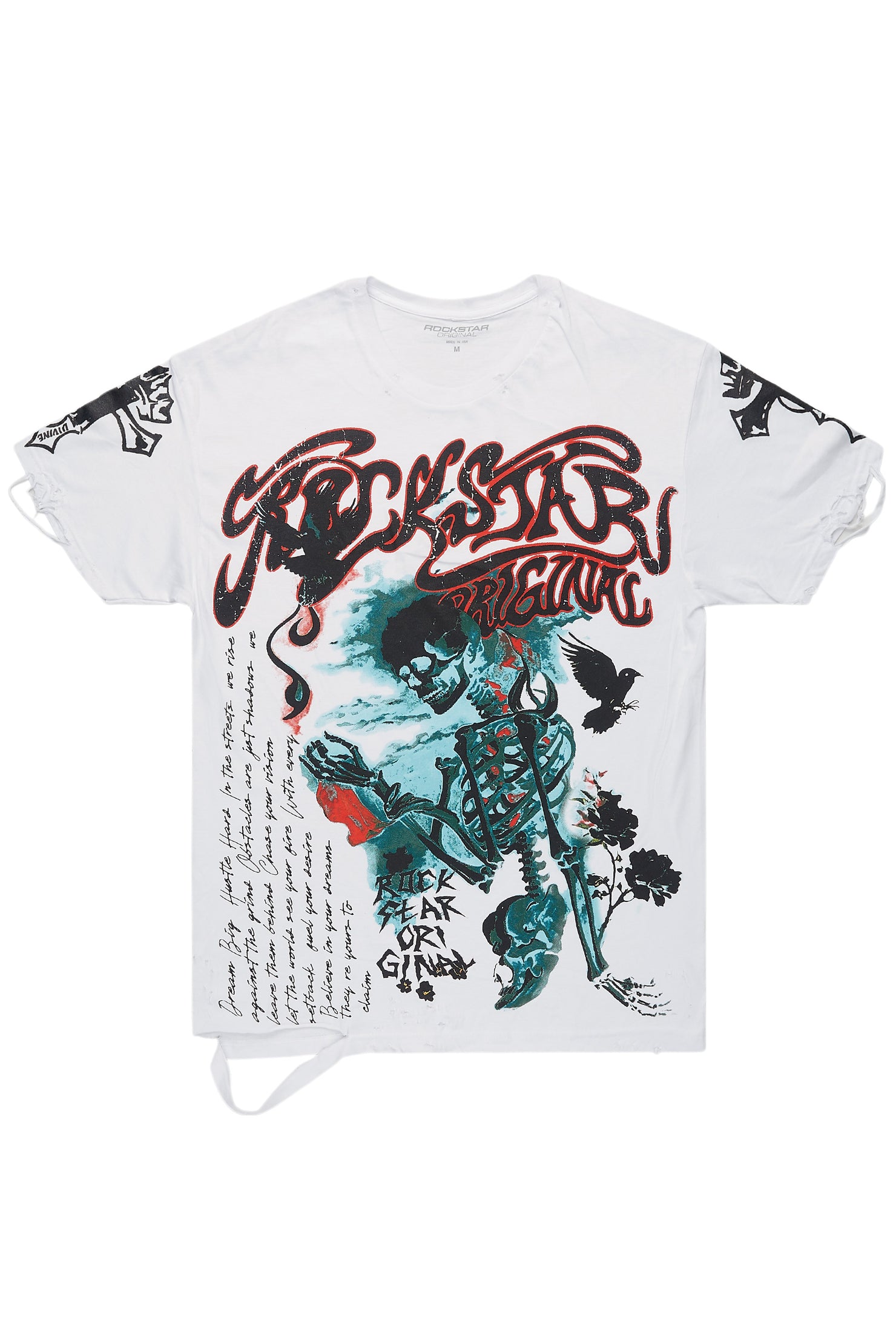 Danby White Graphic Oversized T-Shirt