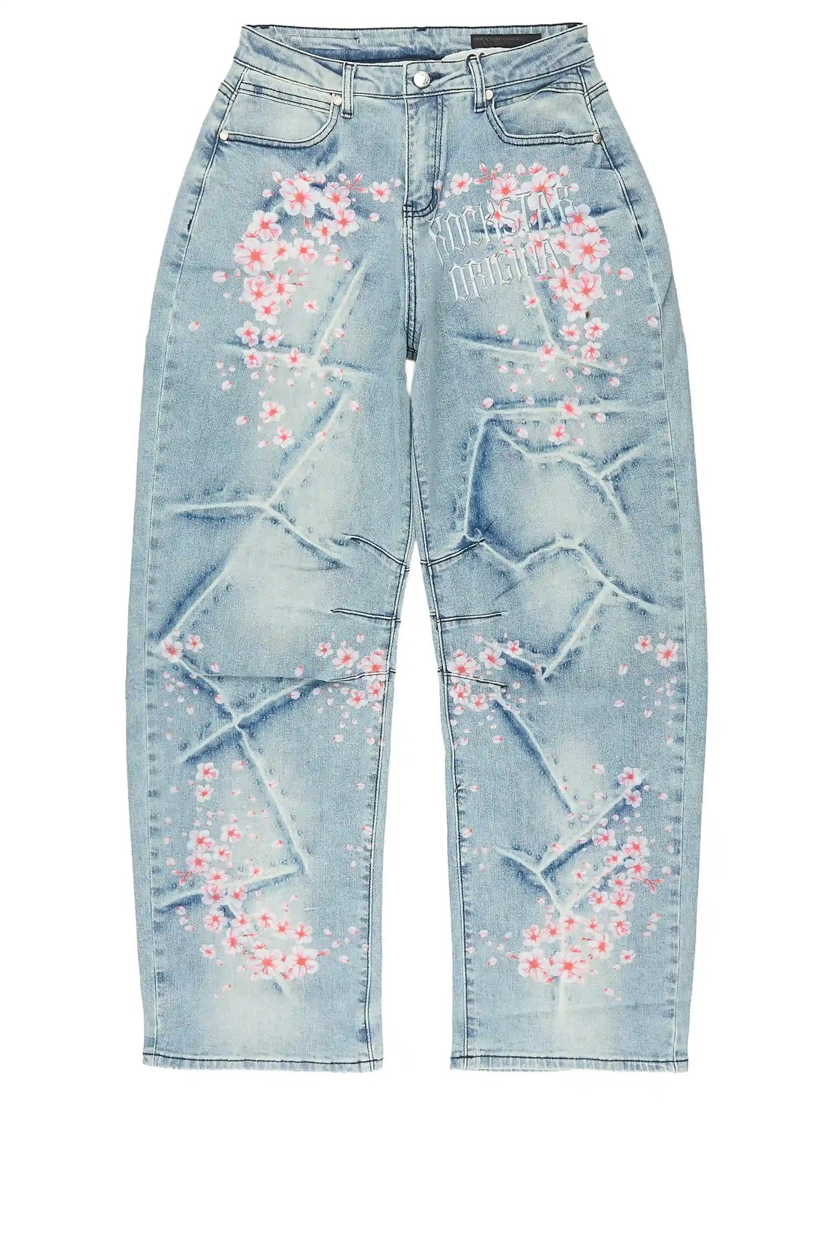 Boys Fin Blue Barrel Fit Jean