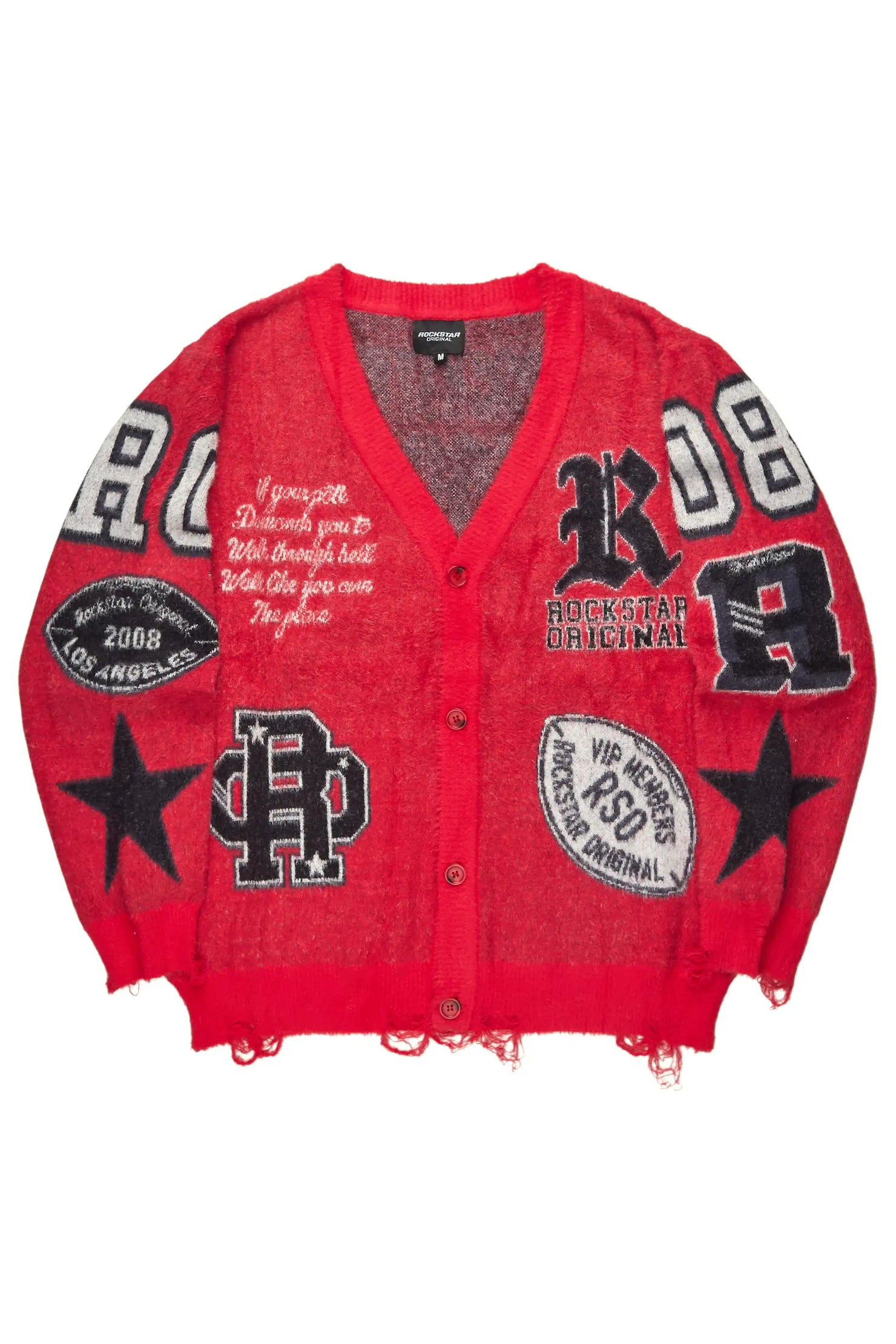 Delling Red Knit Sweater