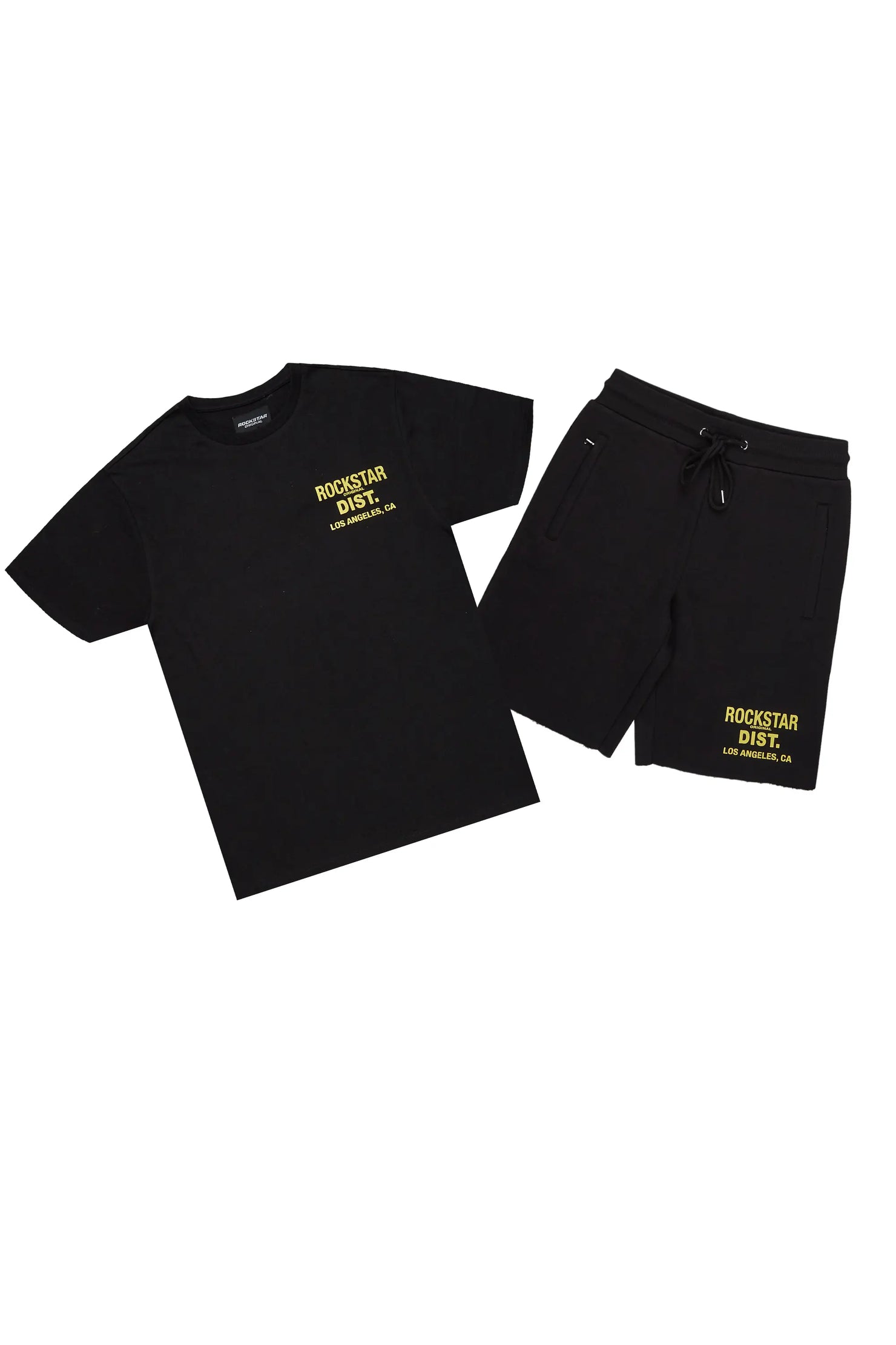 Lake Black T-Shirt/Short Set