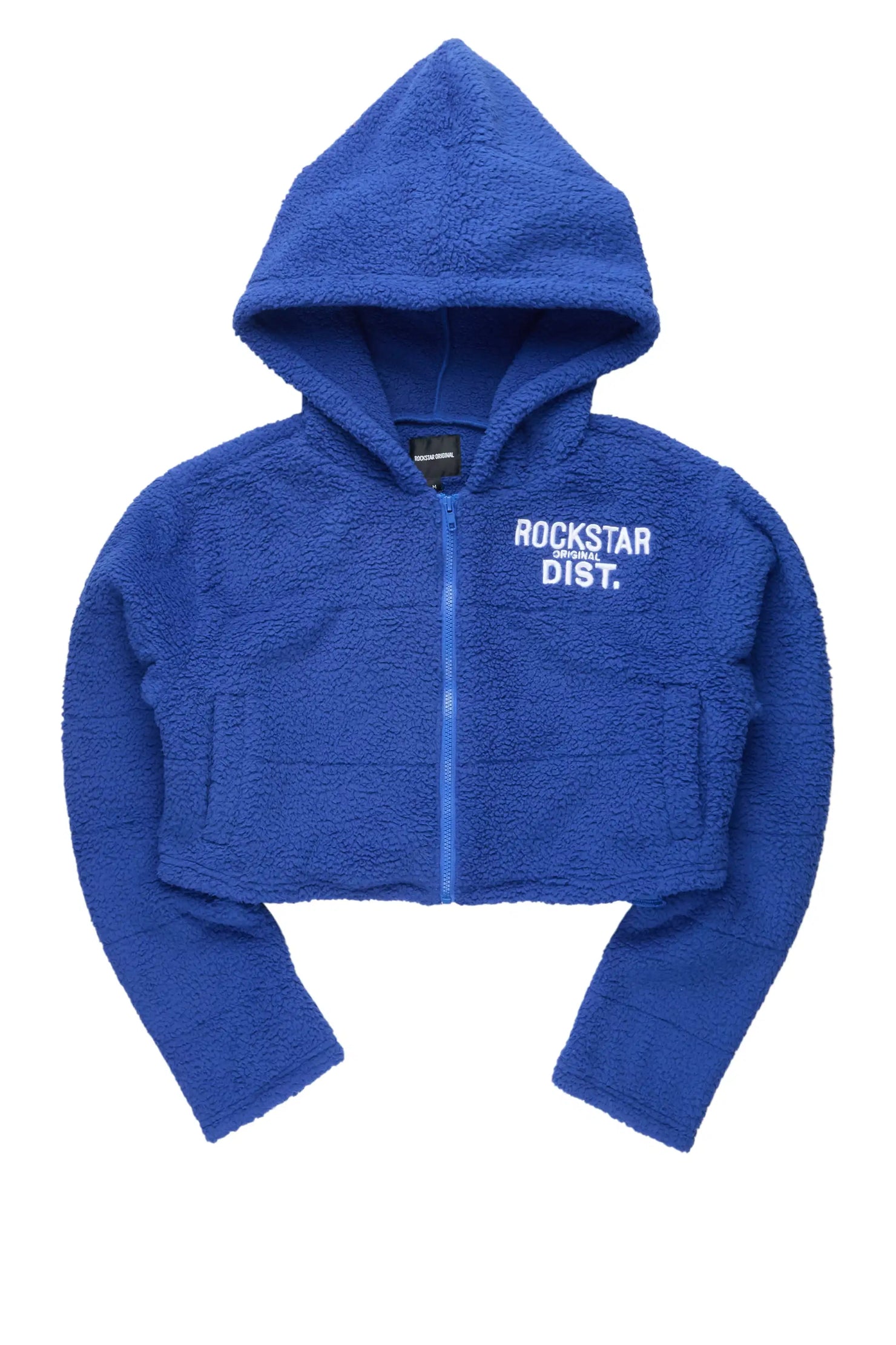 Kimani Royal Blue Sherpa Jacket