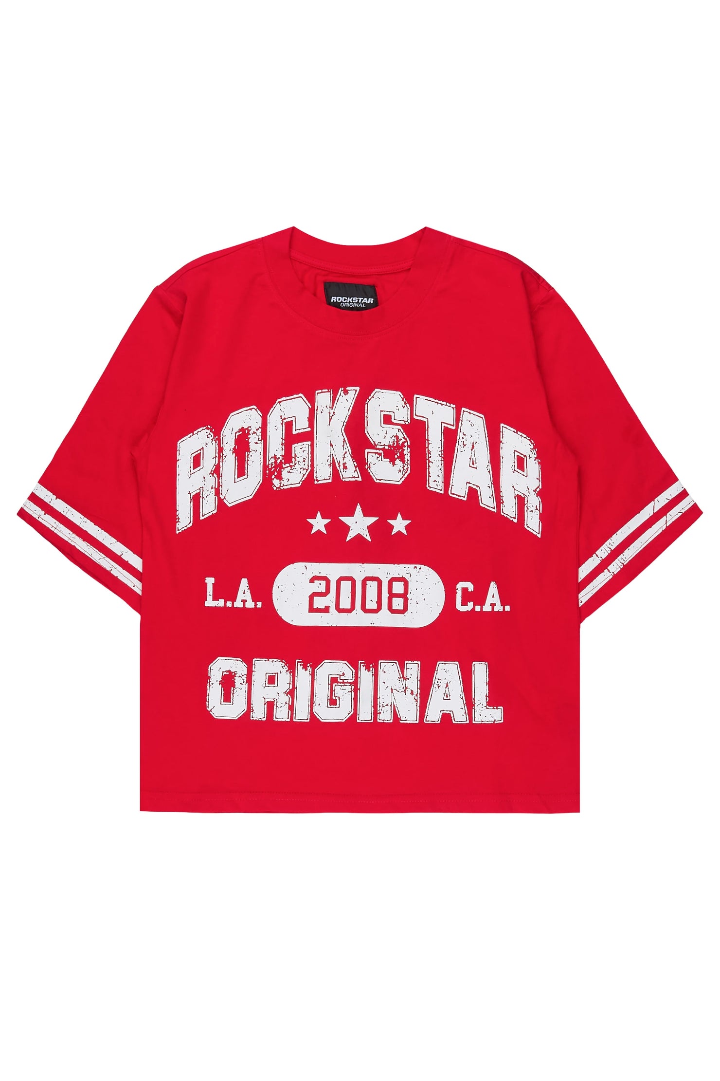 Boys Tylla Red Boxy T-Shirt