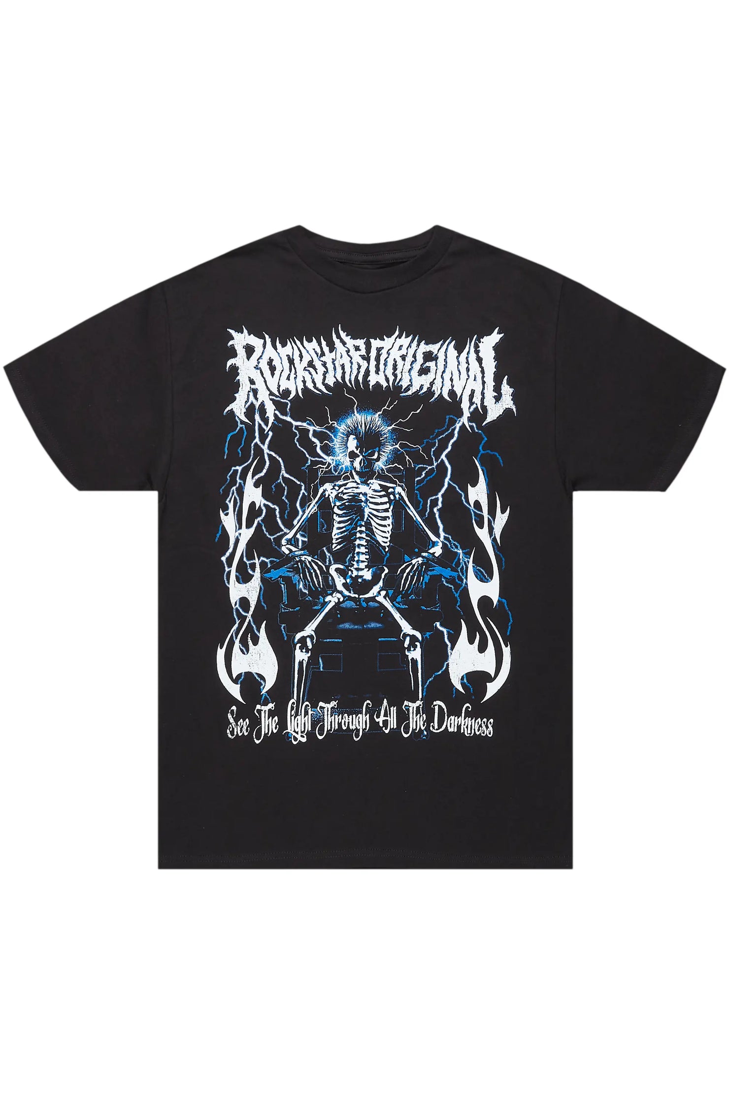 Deathrown Black Graphic T-Shirt