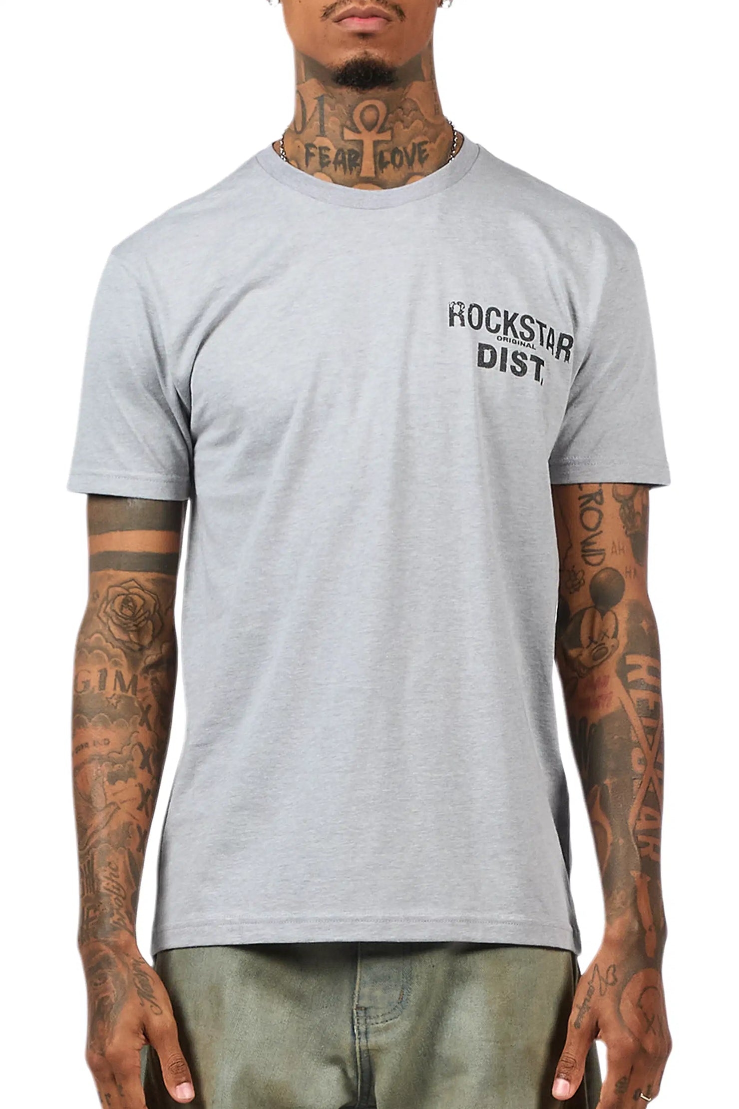 Lake Grey/Black Graphic T-Shirt
