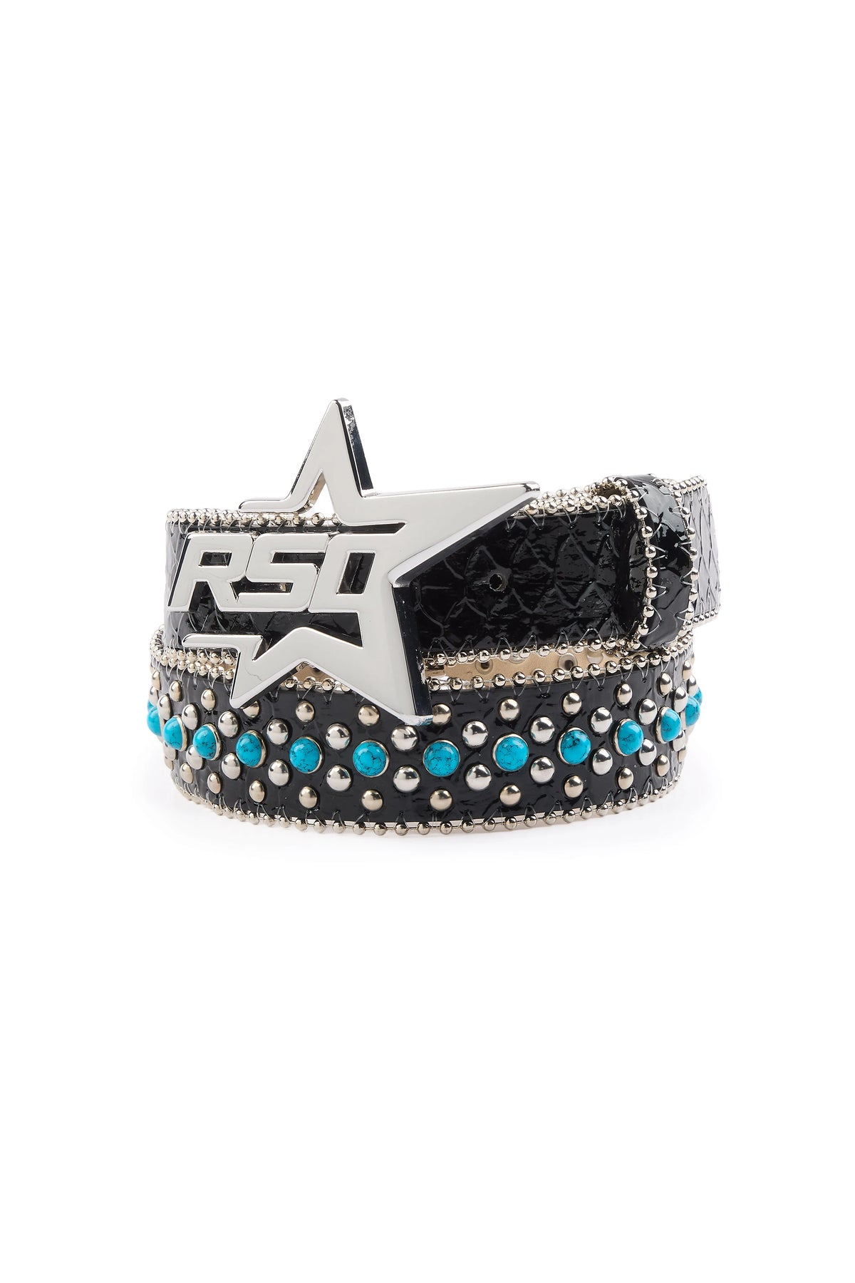 Jaylana Black Rhinestone Belt