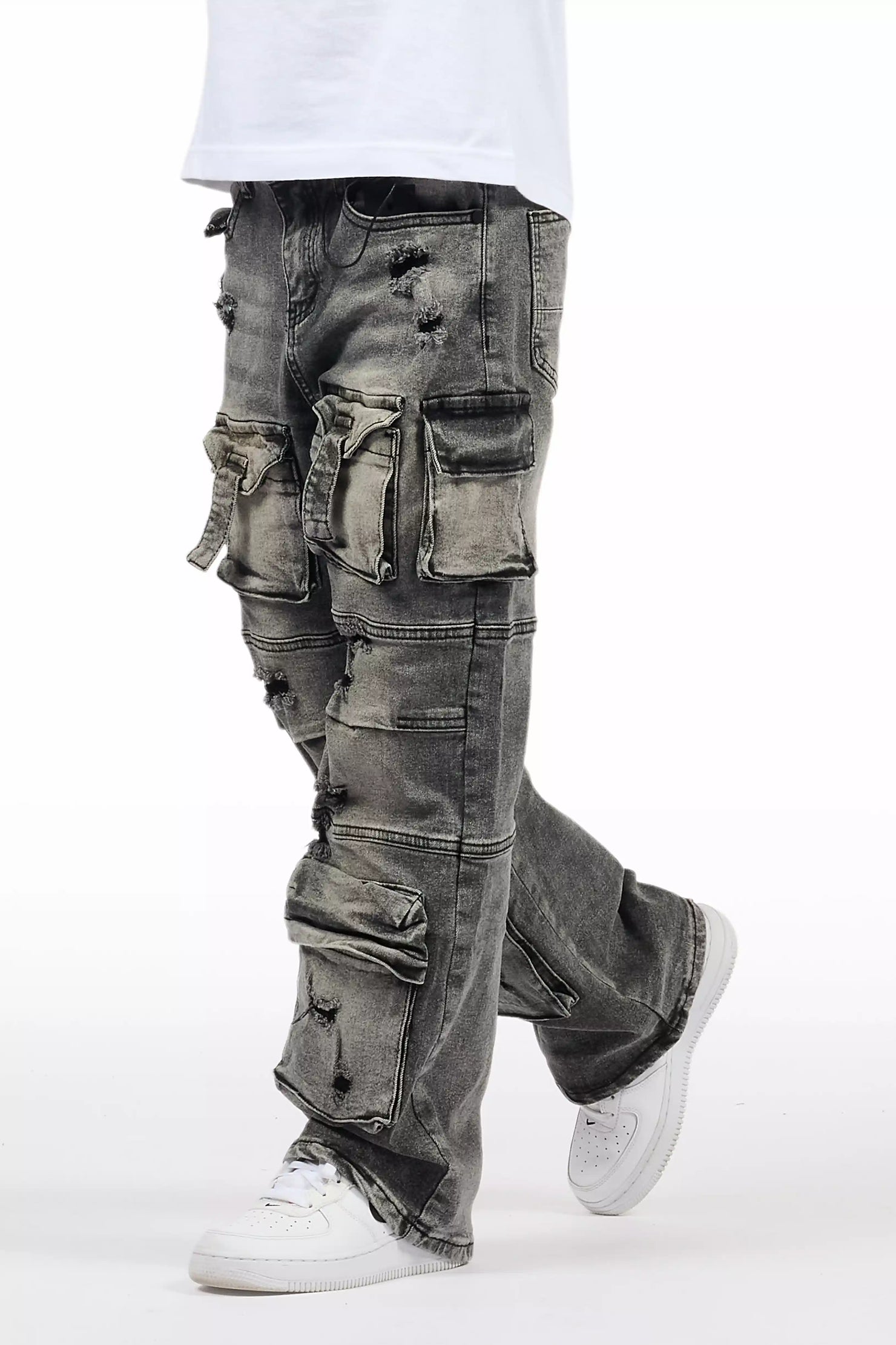 Boys Berdi Black Baggy Fit Jean