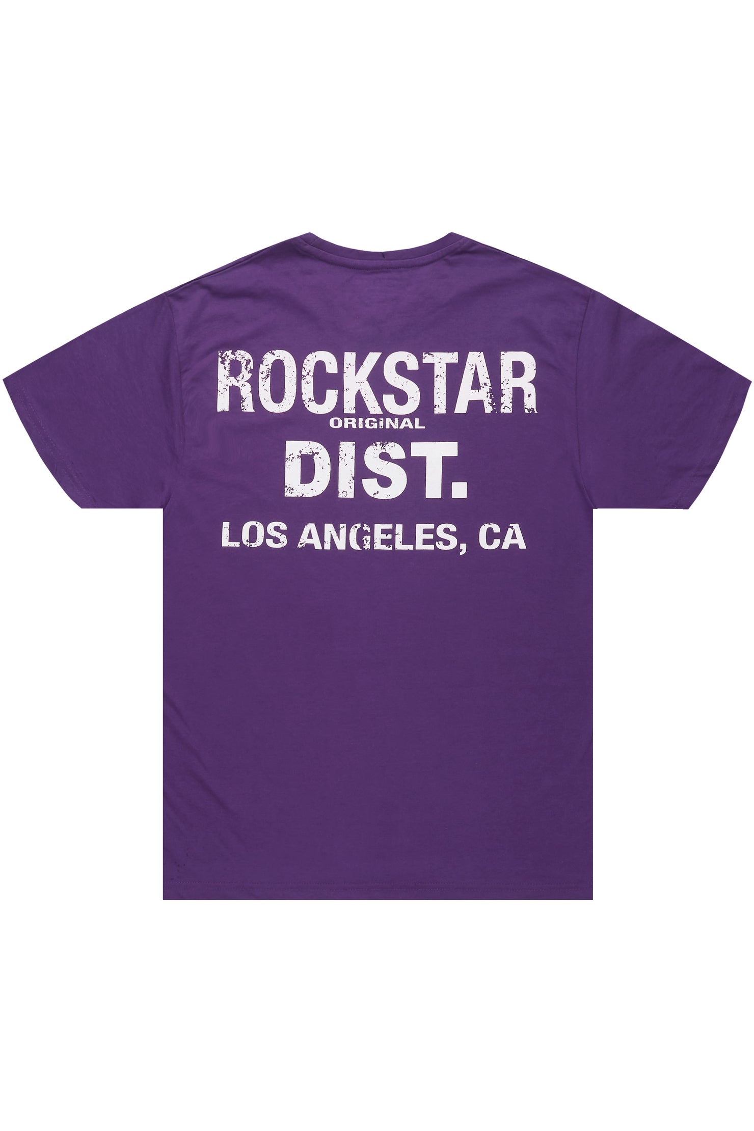 Lake Purple/White Graphic T-Shirt