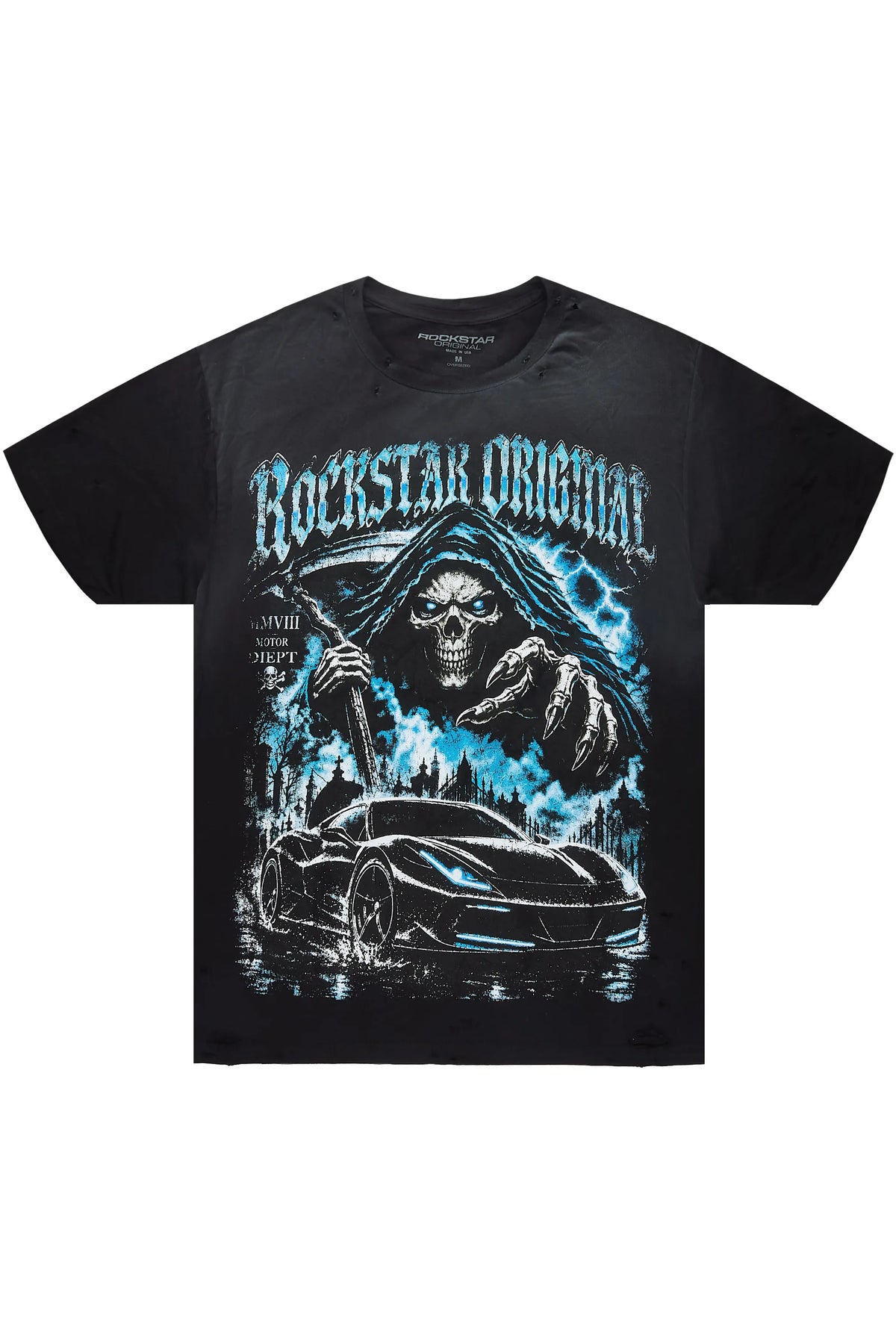 Bishop Black Oversized Graphic T-Shirt