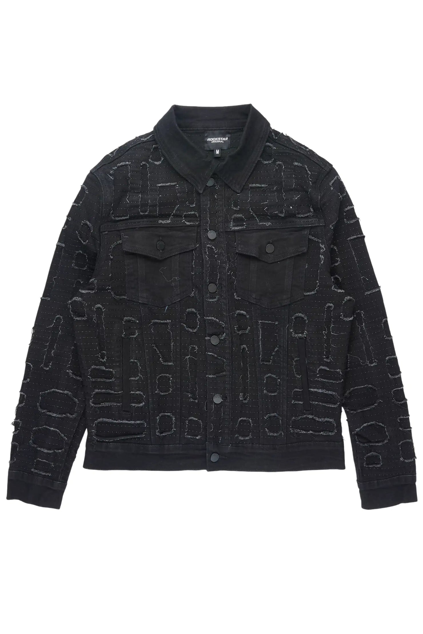 Gribo Black Denim Jacket