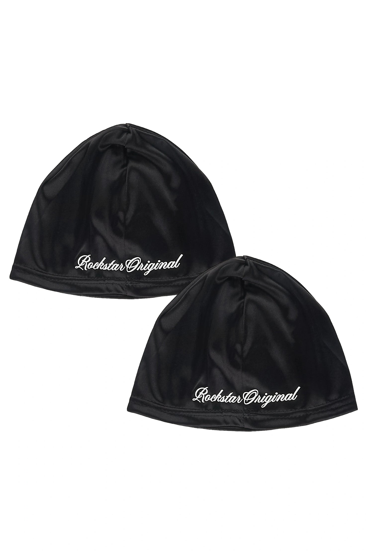 Scriptskully Black/Black Wave Cap 2 Pack