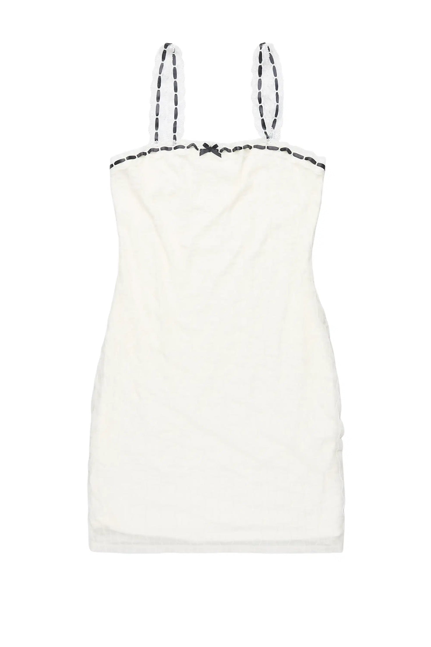 Niang White Tank Mini Dress