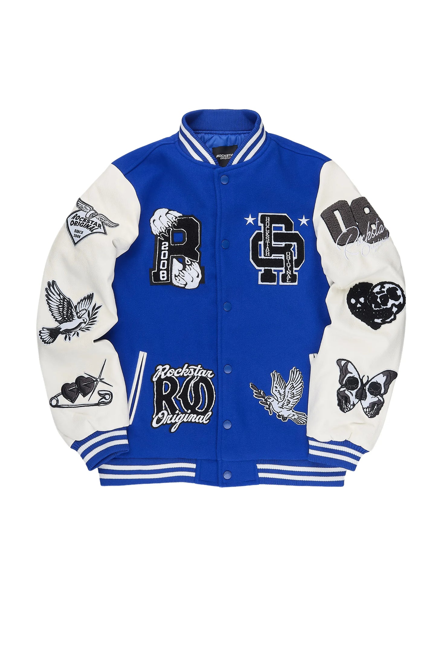 Boys Igor Royal Blue Varsity Jacket