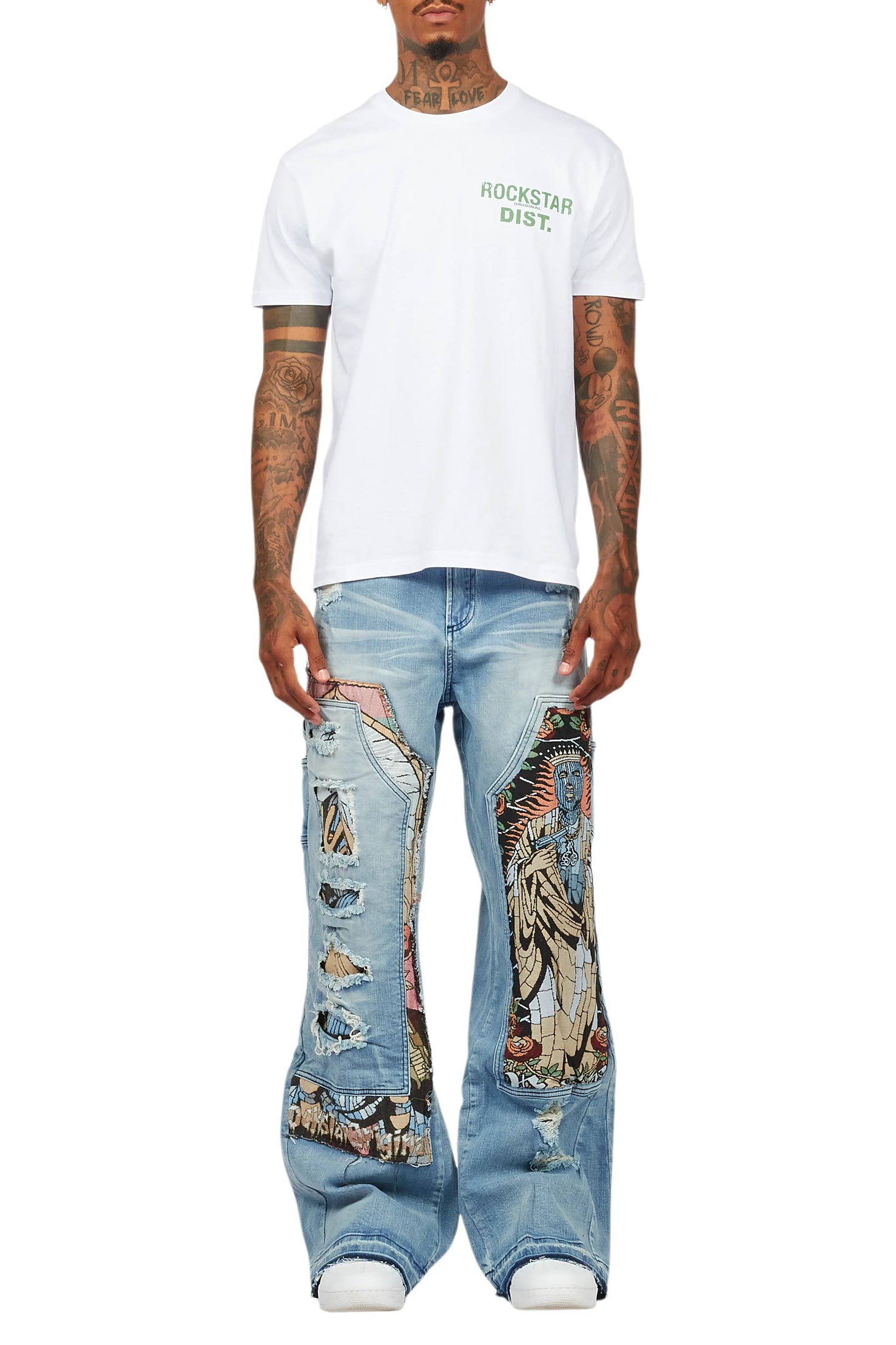 Yanis Blue Baggy Fit Jean