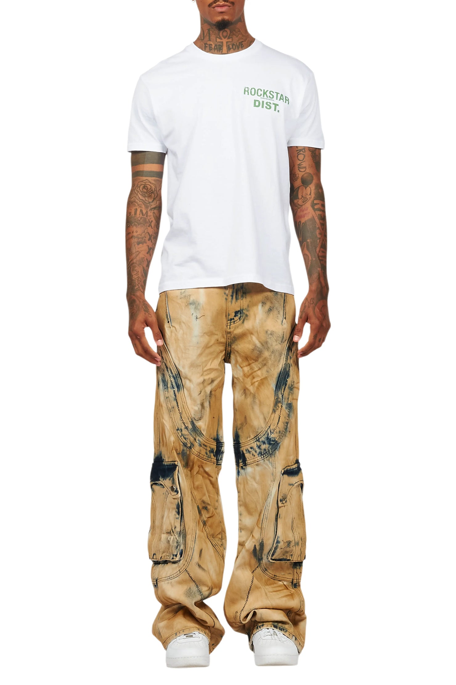 Denmot Blue Baggy Fit Jean