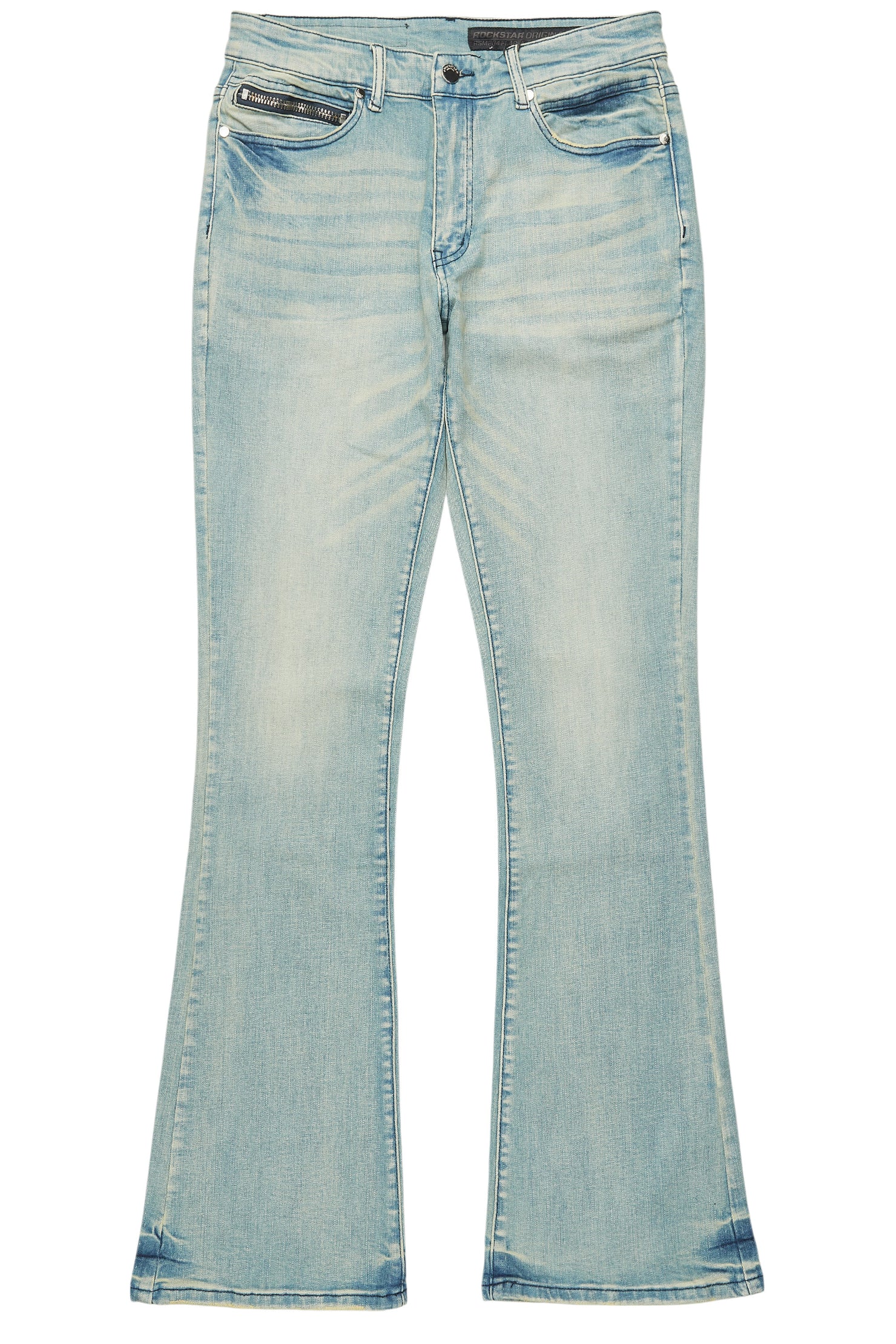 Drick Light Blue Regular Fit Flare Jean