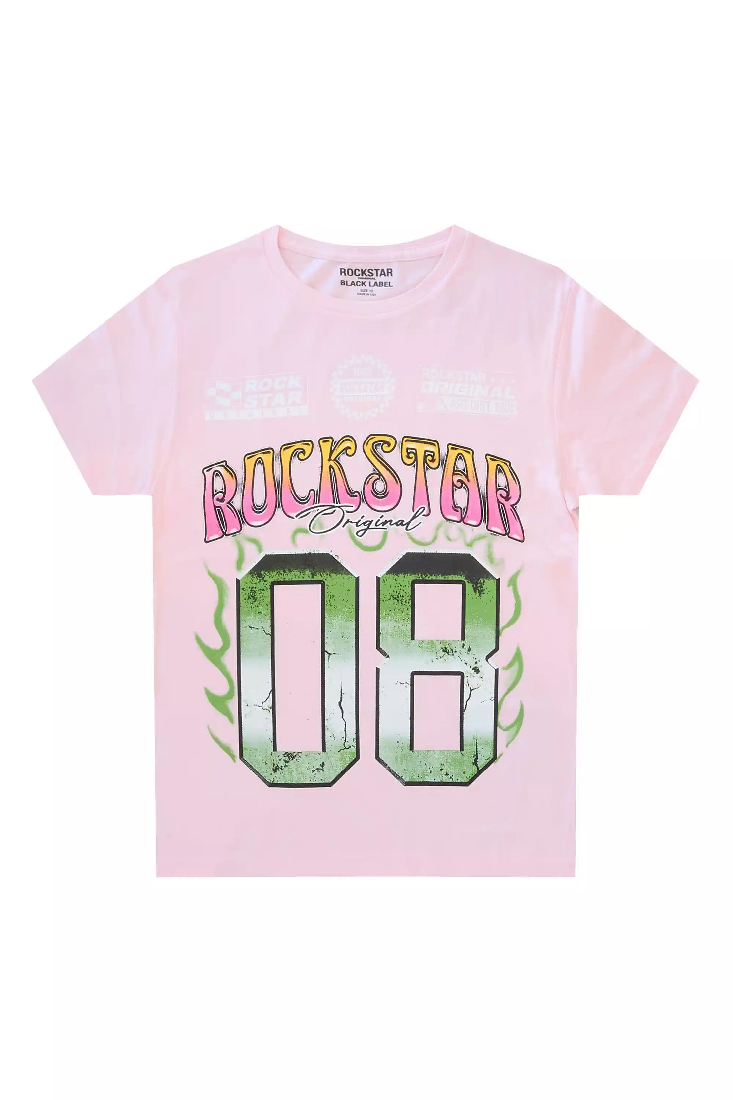 Girls Quito Light Pink Graphic T-Shirt