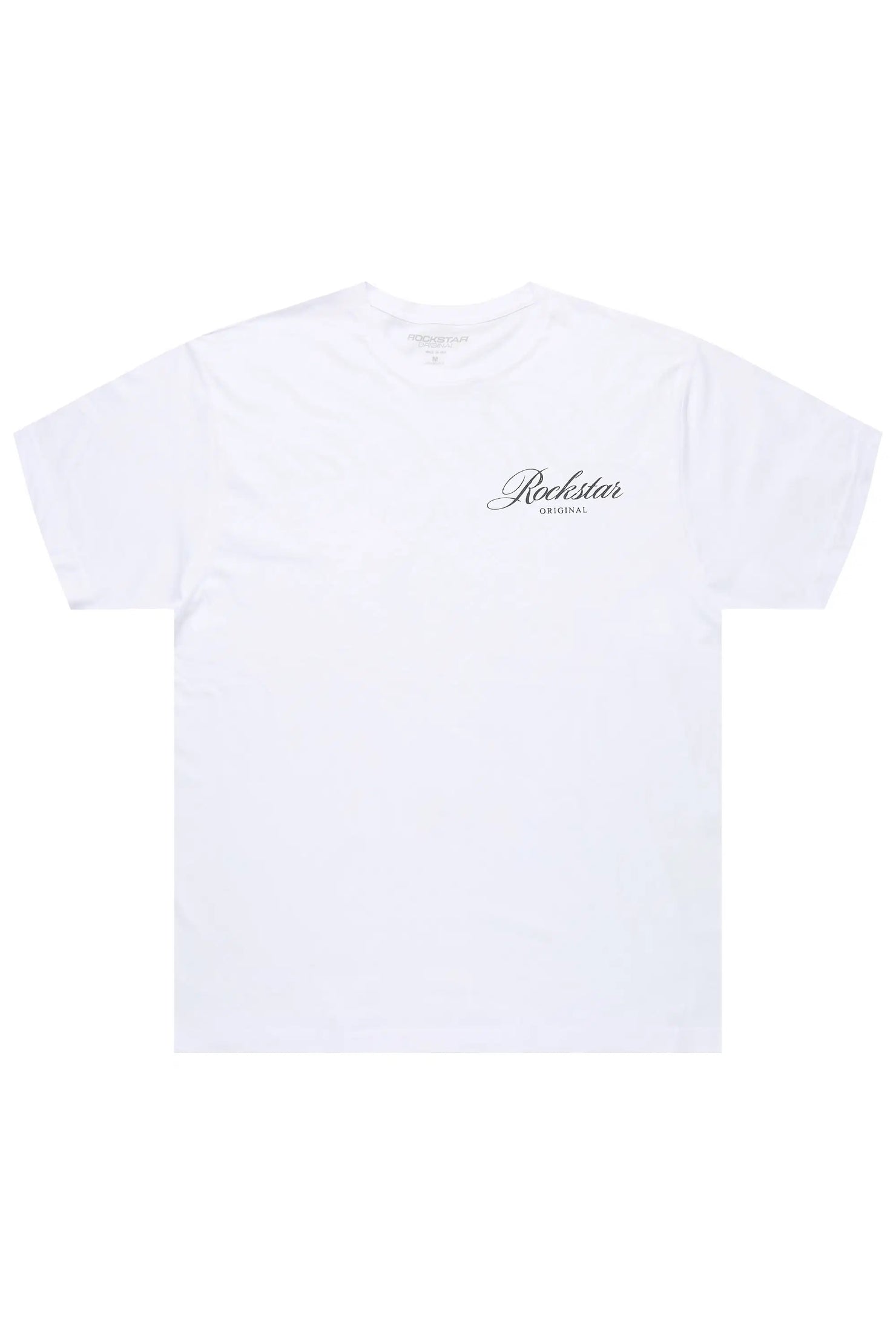 Domaric White Oversized Graphic T-Shirt