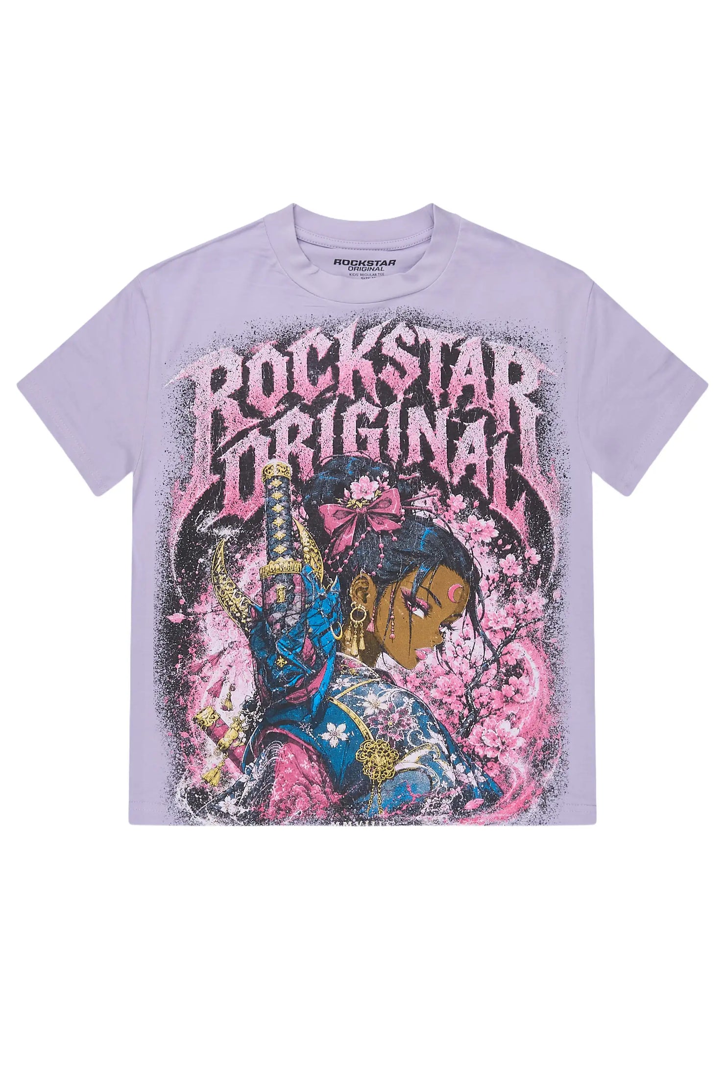 Girls Kavera Lavender Graphic T-Shirt